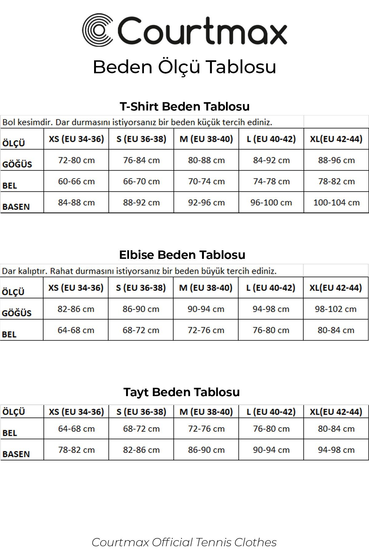 Courtmax Courtmax Siyah Tenis Elbisesi