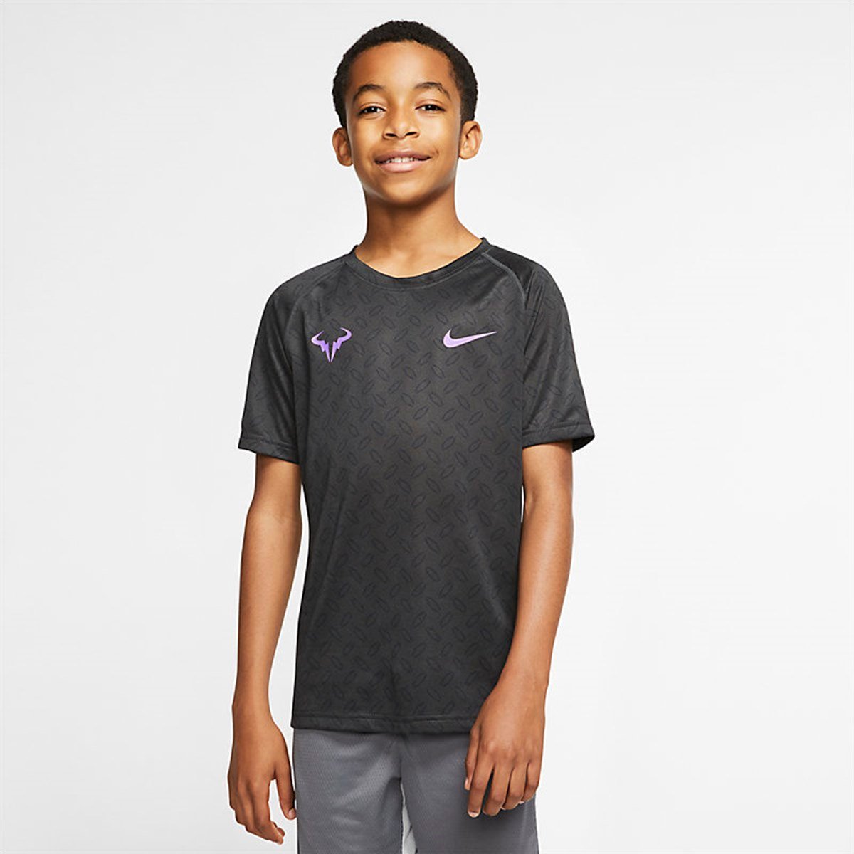 Nike NIKE B NK DRY TEE RAGLAN TSHIRT SİYAH