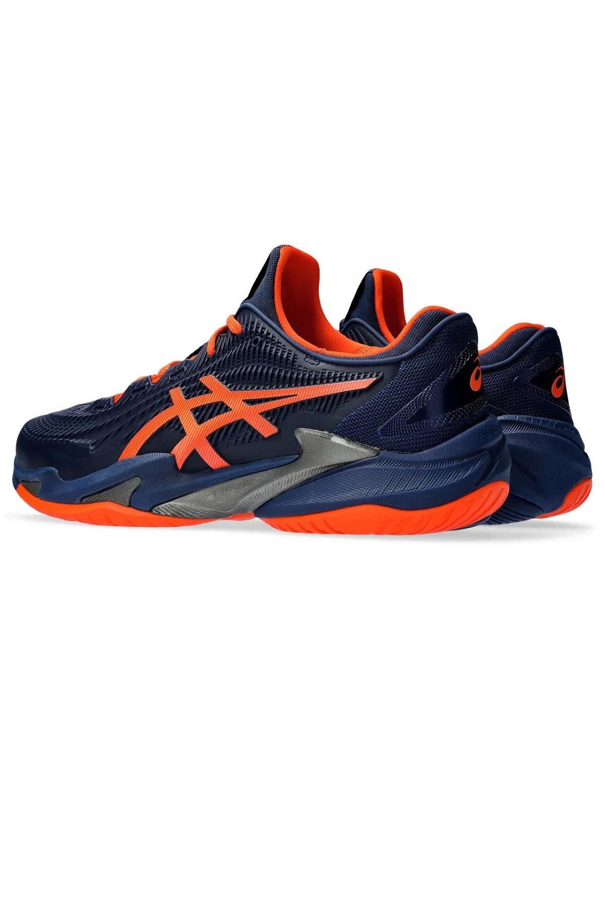 Asics Asics Court FF 3 Lacivert Turuncu Erkek Tenis Ayakkabısı
