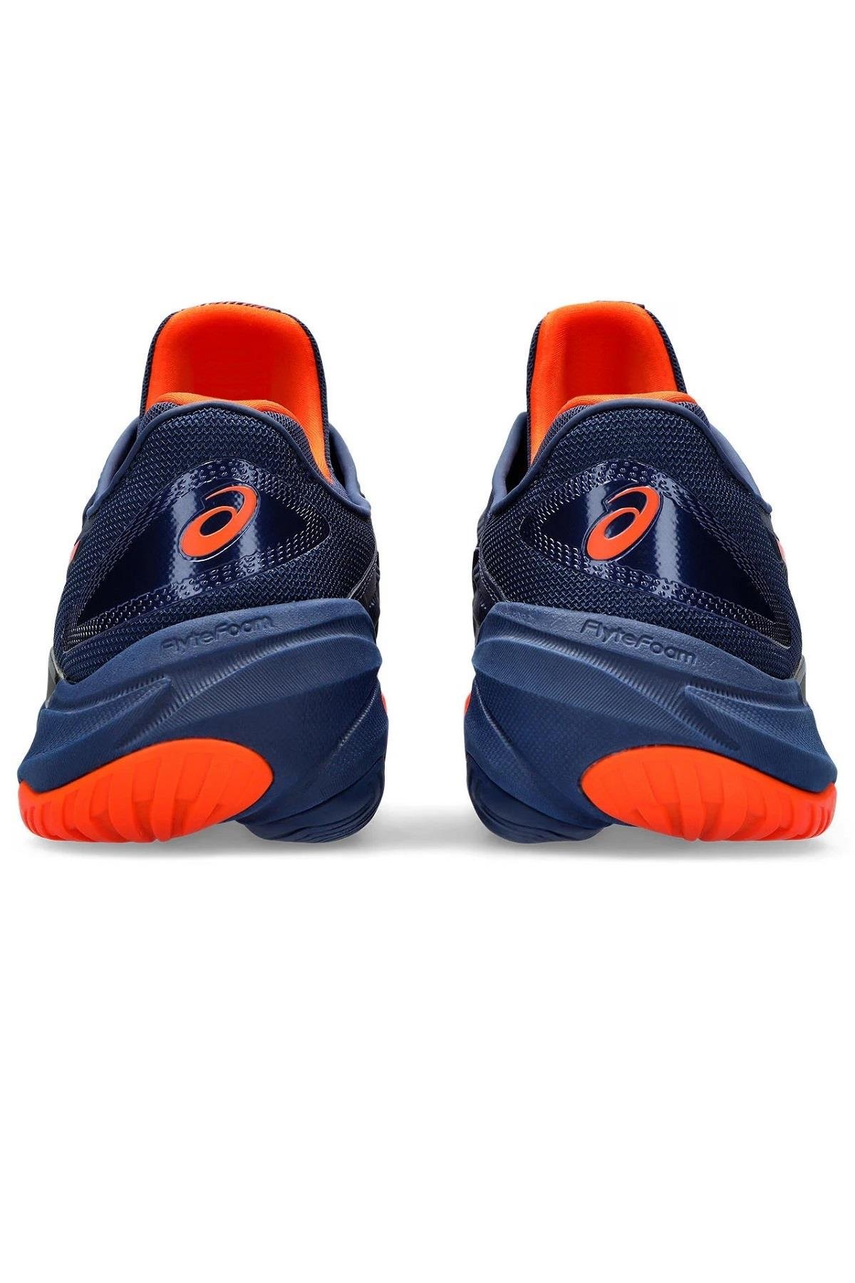 Asics Asics Court FF 3 Lacivert Turuncu Erkek Tenis Ayakkabısı