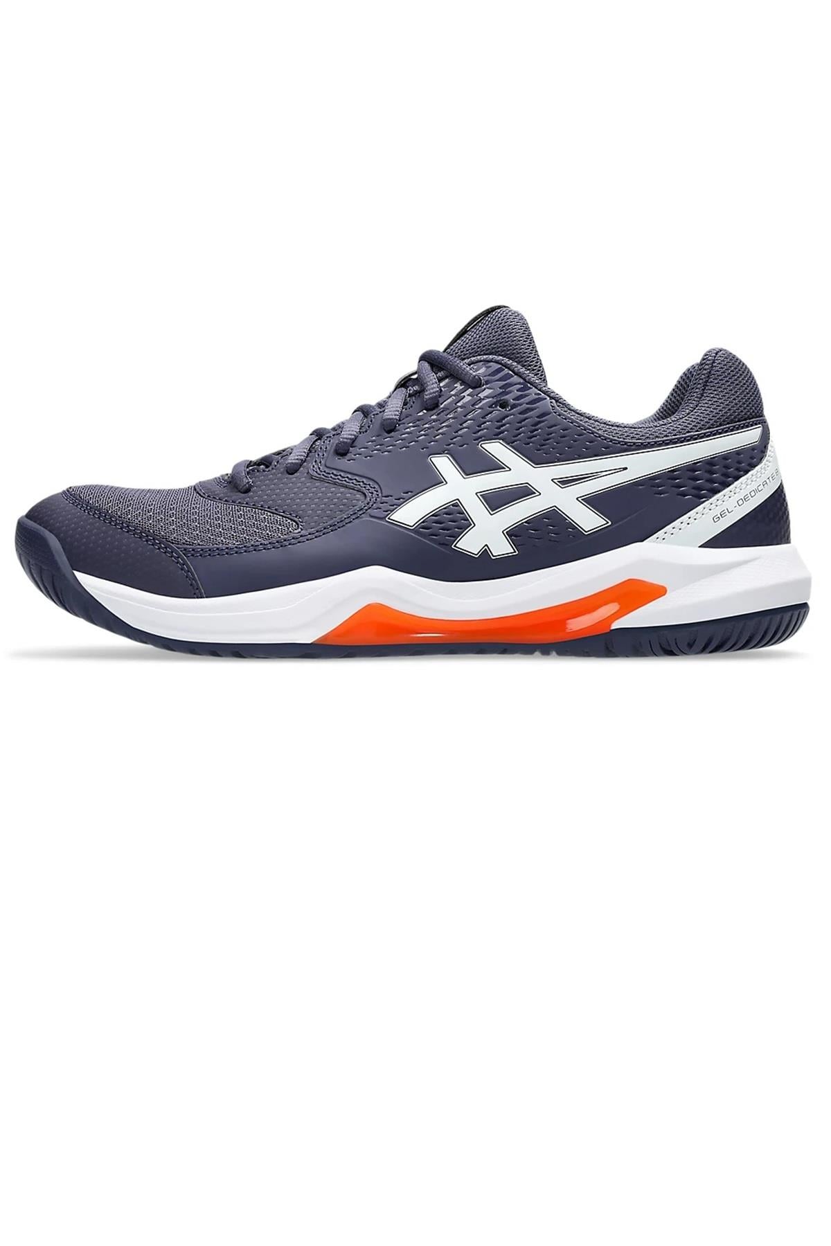 Asics Asics Gel-Dedicate 8 Erkek  Lacivert Tenis Ayakkabısı