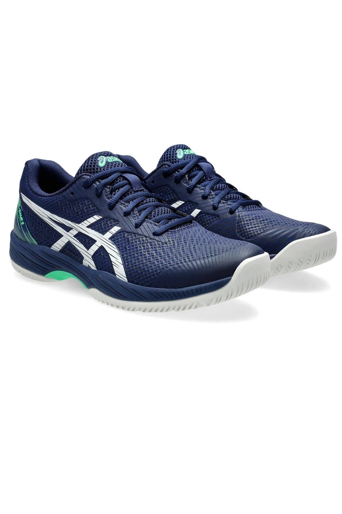 Asics Asics Gel Game 9 Mavi Erkek Tenis Ayakkabısı