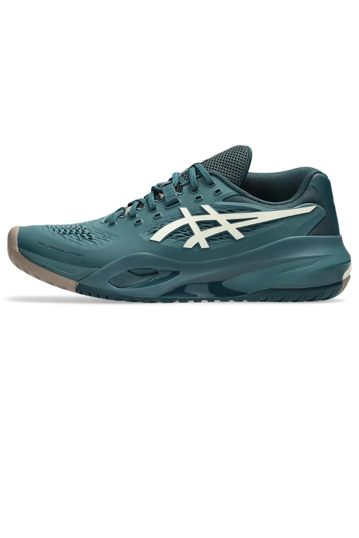 Asics Asics Gel Resolution X Erkek Yeşil Tenis Ayakkabısı