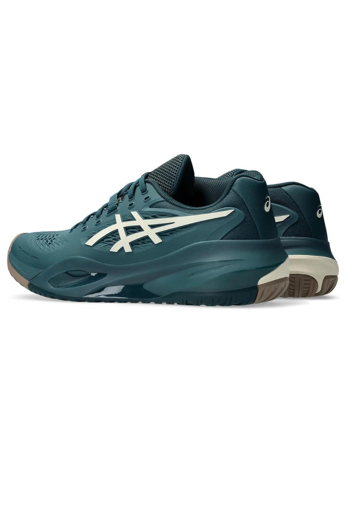 Asics Asics Gel Resolution X Erkek Yeşil Tenis Ayakkabısı