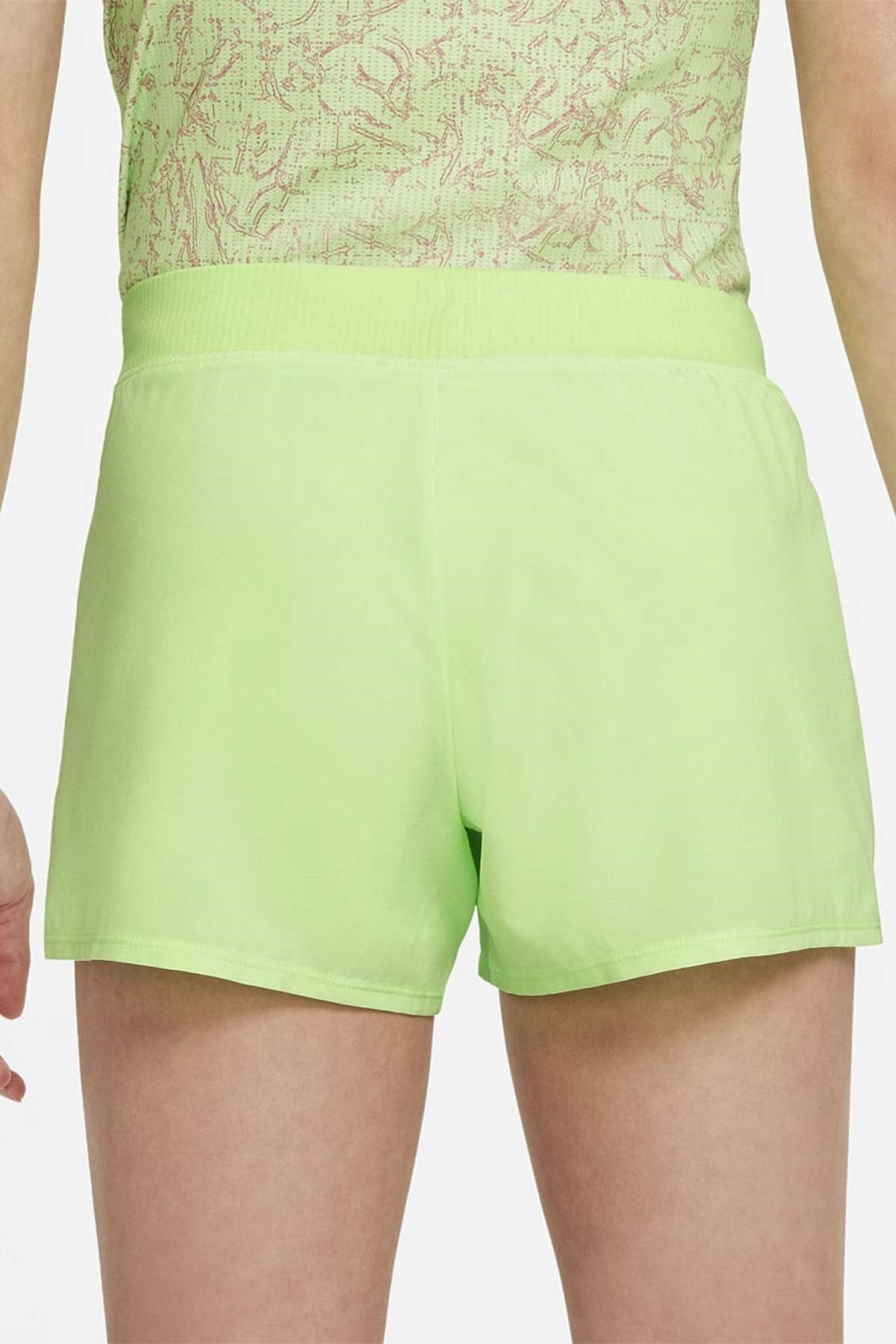 Nike Nike Court Dri-Fit Victory Volt Genç Kız Taytlı Tenis Şortu