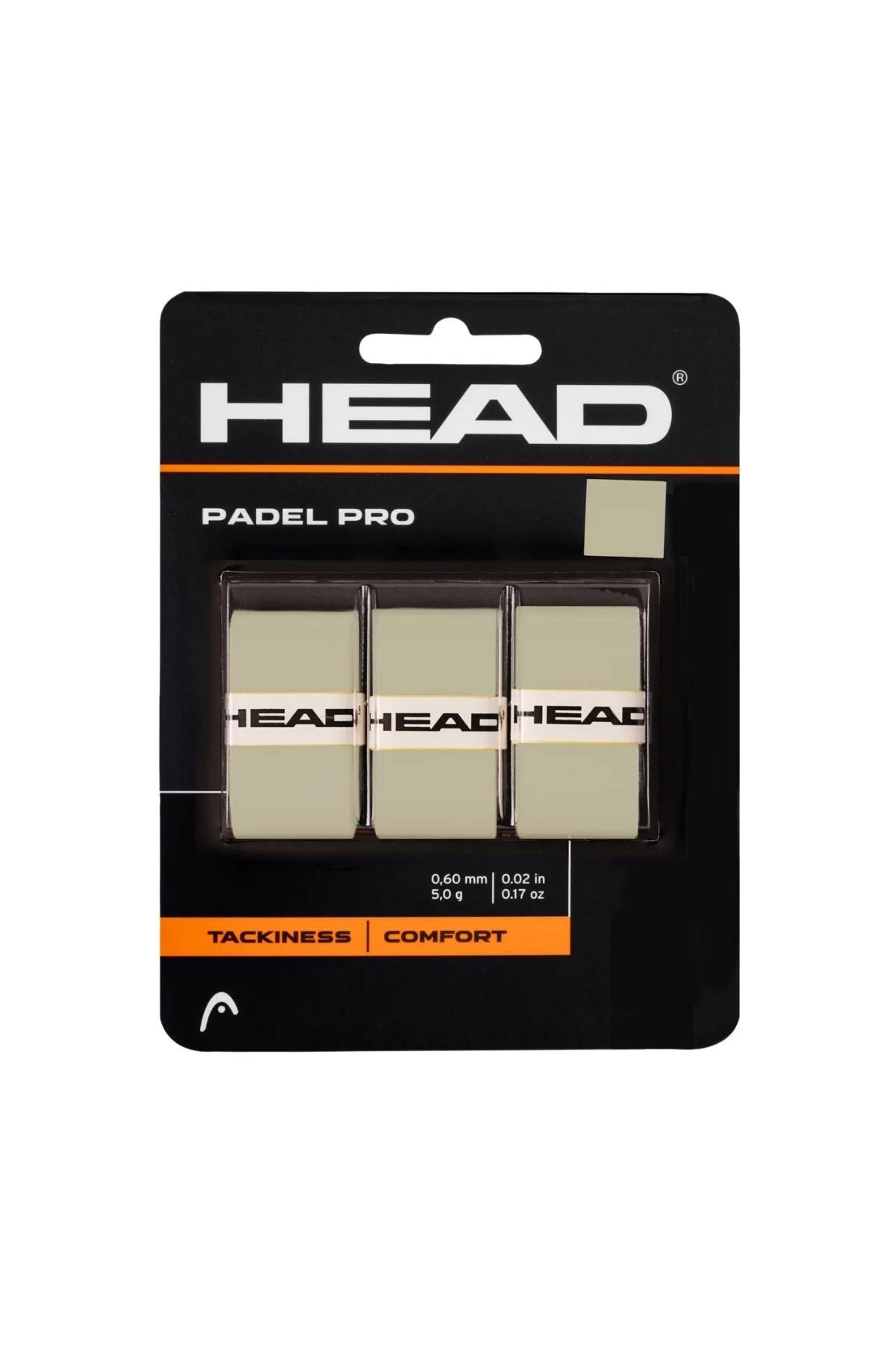 Head Head Padel Pro Padel Raket Overgrip Gri 3lü 