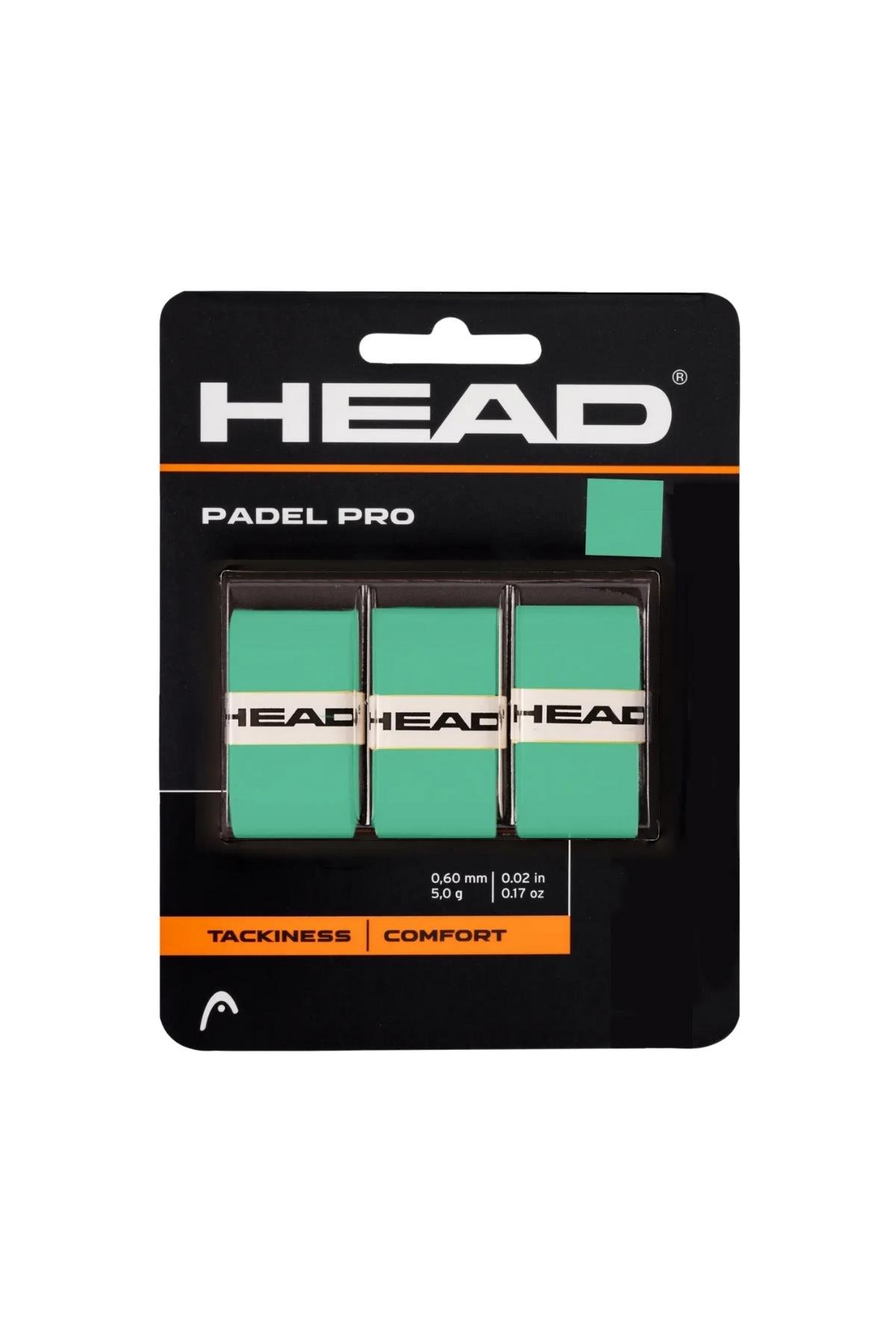 Head Head Padel Pro Padel Raket Overgrip Mint Yeşil 3lü 