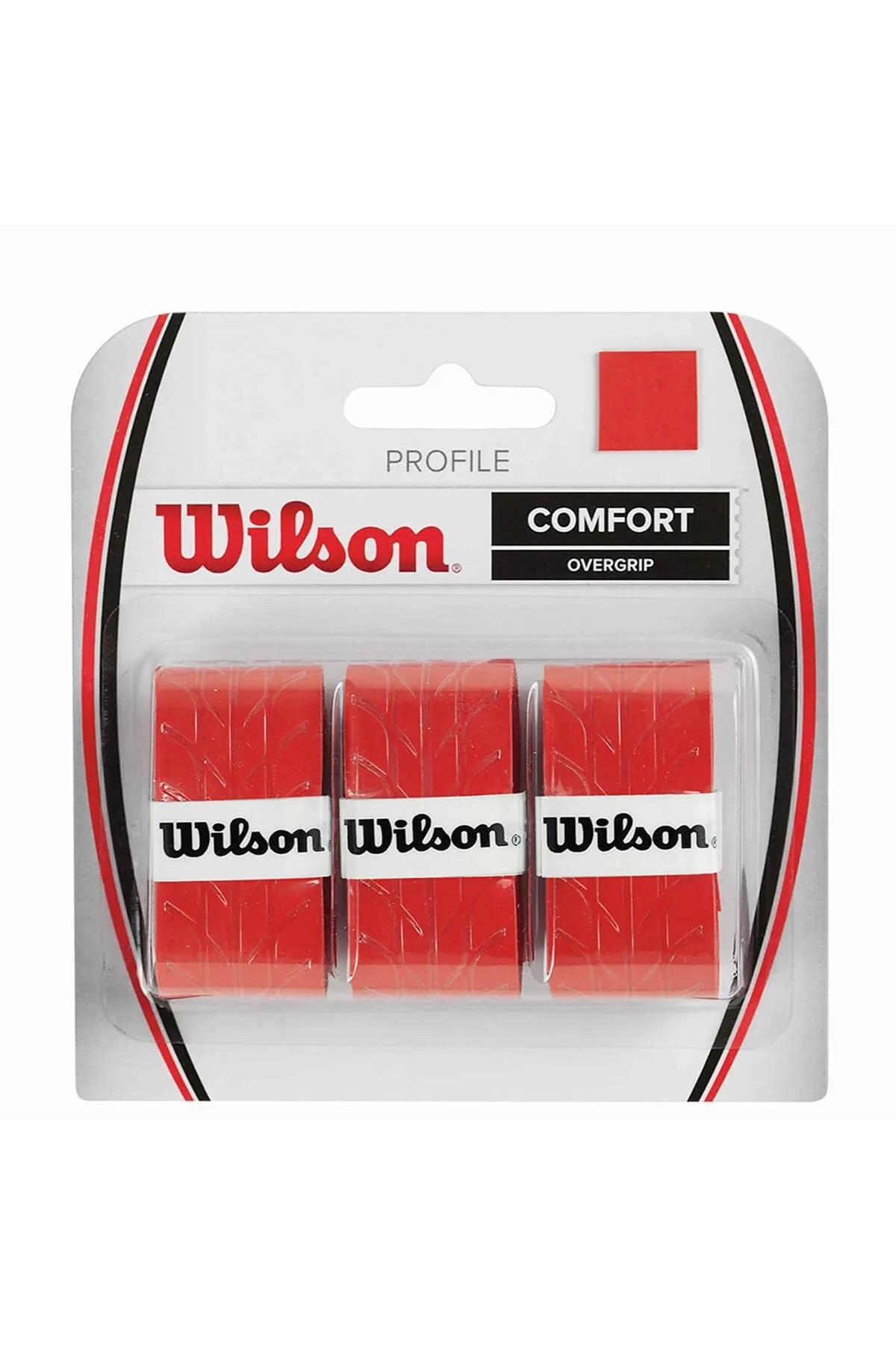 Wilson Wilson Profile Comfort Overgrip-Kırmızı