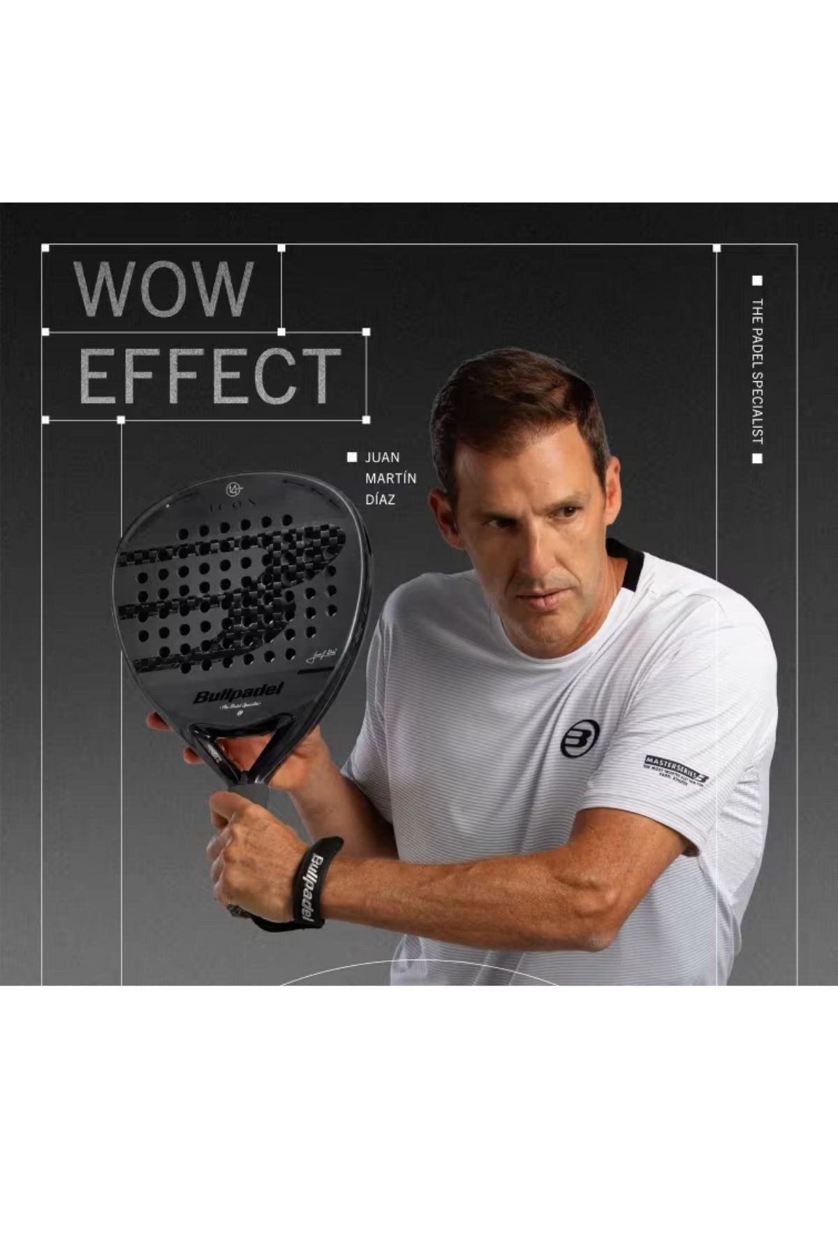 Bullpadel Bullpadel Icon 27  370-375 gr Padel Tenis Raketi