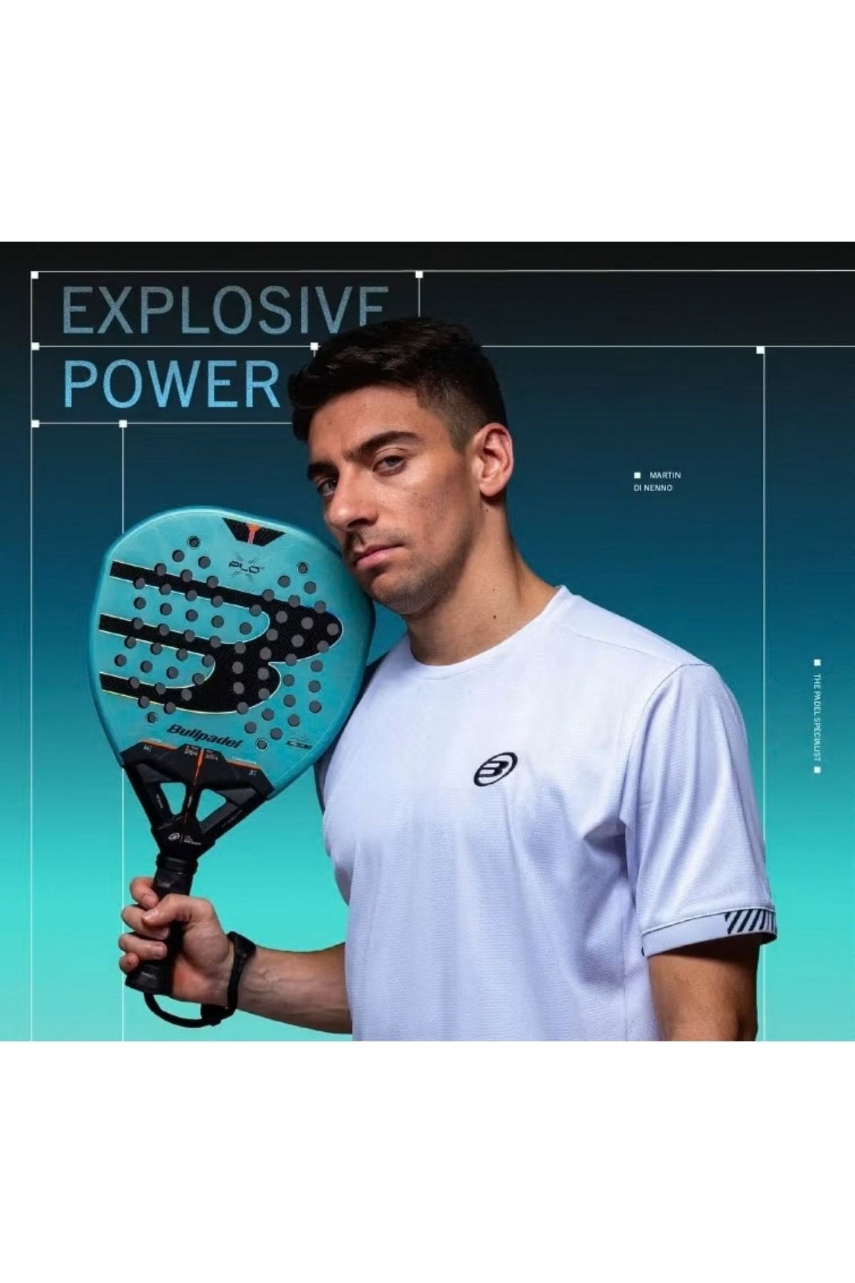 Bullpadel Bullpadel XPLO 27  365-375 gr Padel Tenis Raketi