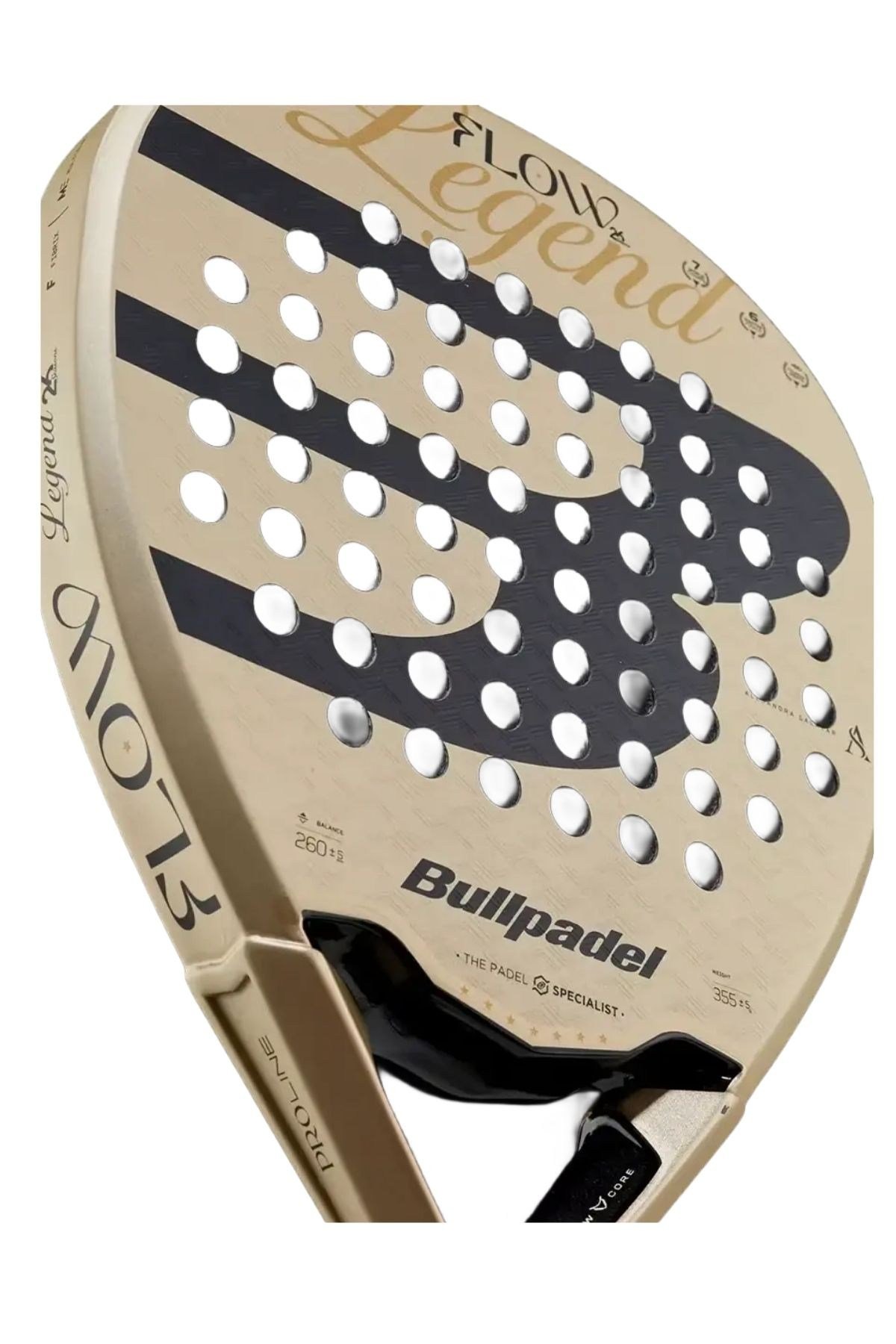 Bullpadel Bullpadel Flow Legend 27  350-360 gr Padel Tenis Raketi
