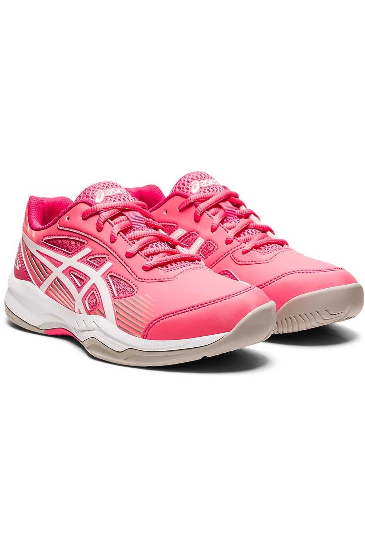 Asics Asics Gel Game 8 Pembe-Beyaz Kadın Tenis Ayakkabısı