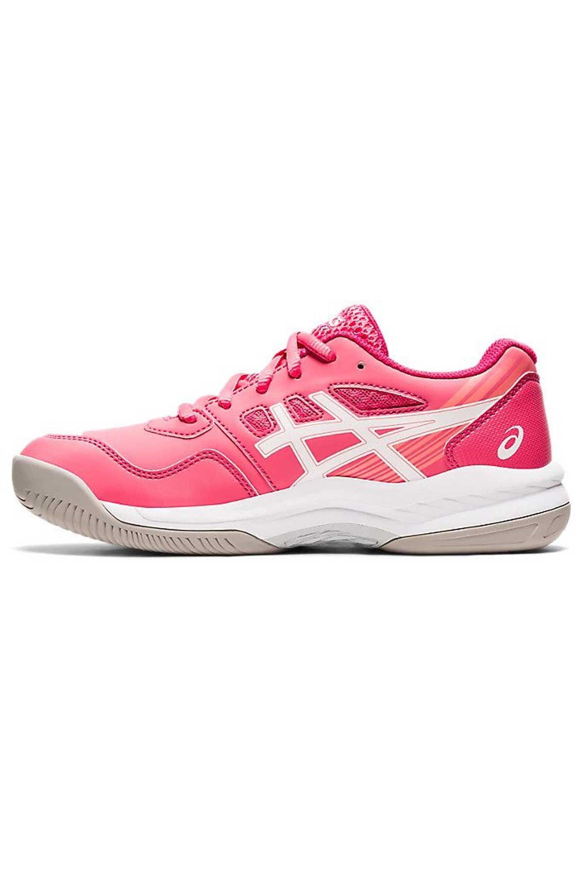 Asics Asics Gel Game 8 Pembe-Beyaz Kadın Tenis Ayakkabısı