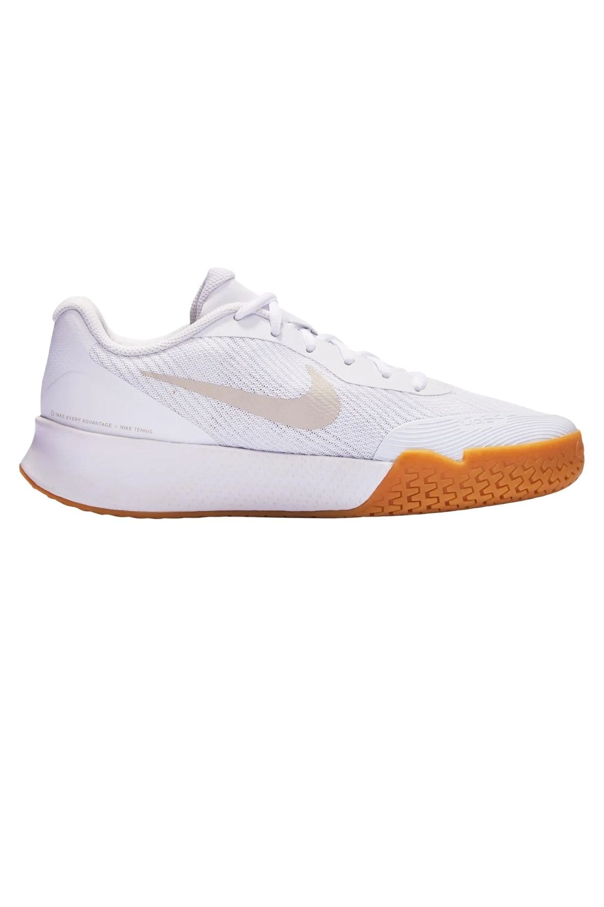 Nike Nike Vapor Lite 3 HC Beyaz Kadın Tenis Ayakkabısı