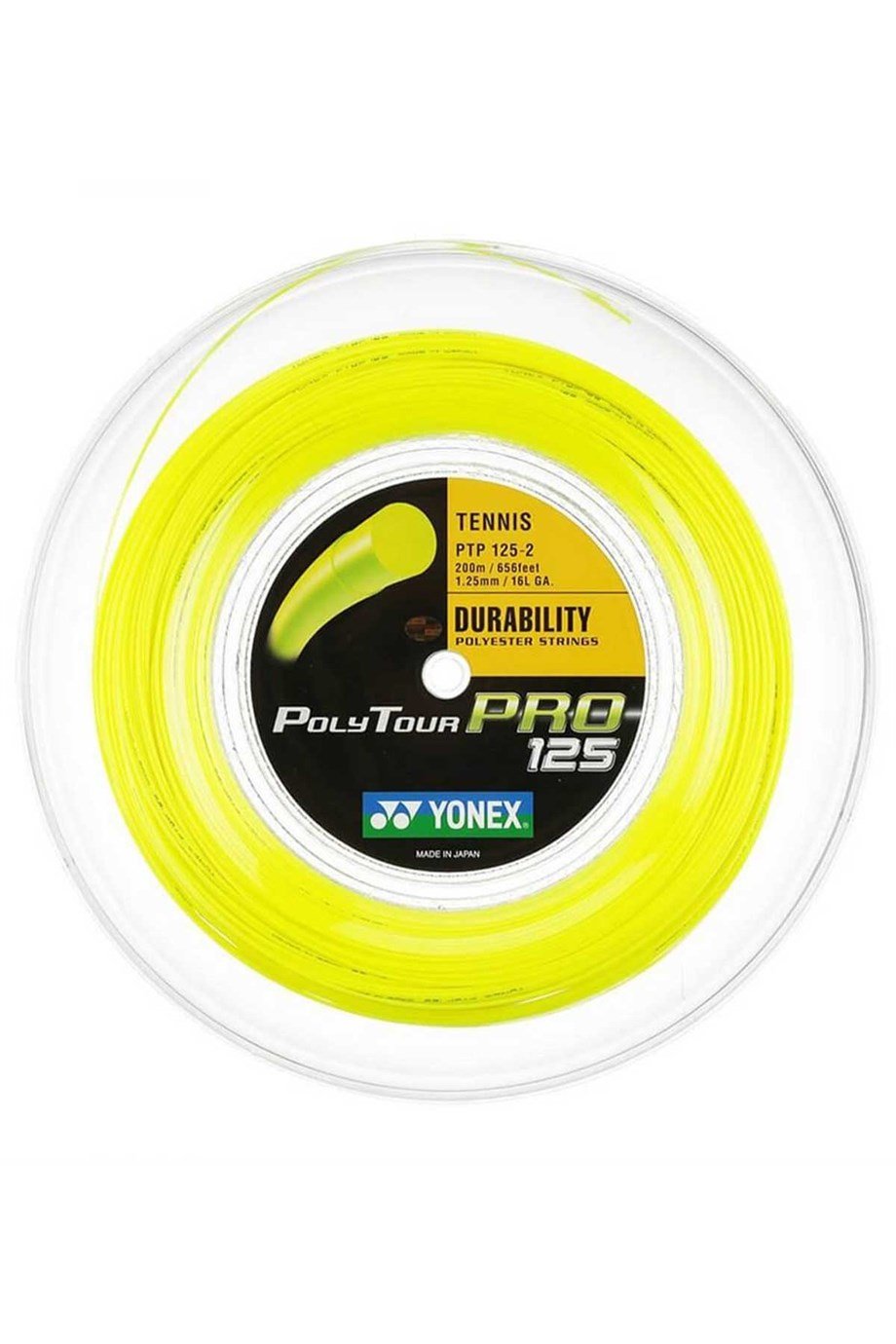Yonex Yonex Poly Tour Pro 1.25 200M Sarı Rulo Kordaj