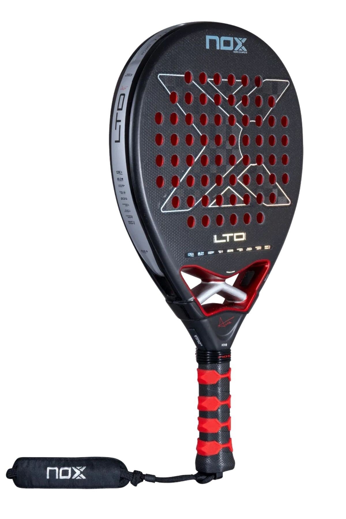 NOX Nox AT10 Genius 12K Xtrem  Limited Editiıon 2026  By Agustin Tapia 360-370 gr Padel Tenis Raketi Seti 