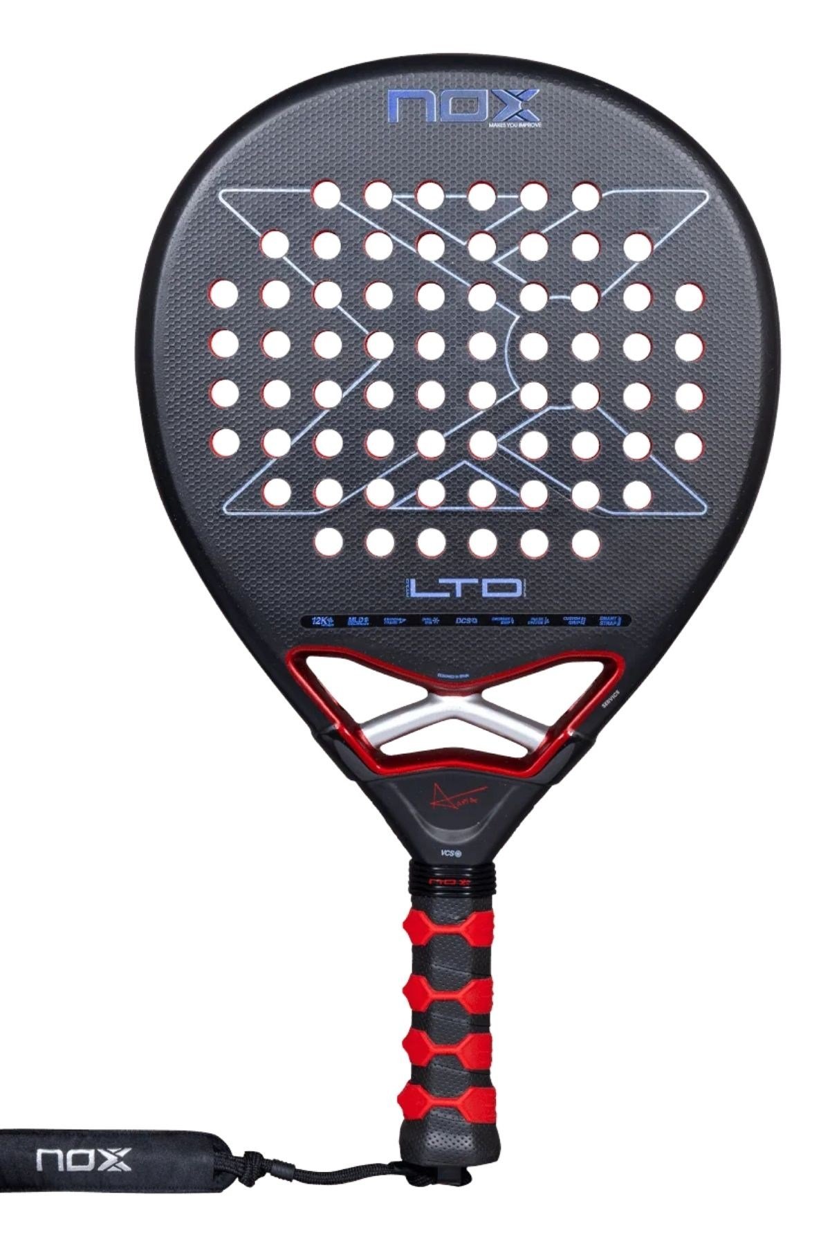 NOX Nox AT10 Genius 12K Xtrem  Limited Editiıon 2026  By Agustin Tapia 360-370 gr Padel Tenis Raketi Seti 