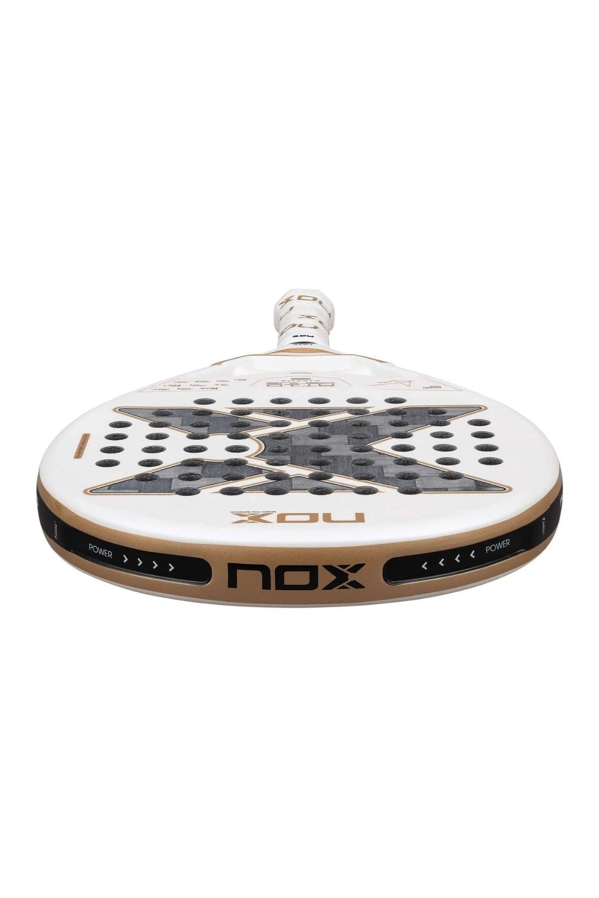NOX Nox AT10 Genius 12K Alum Xtrem 360-370 gr By Agustin Tapia Padel Tenis Raketi