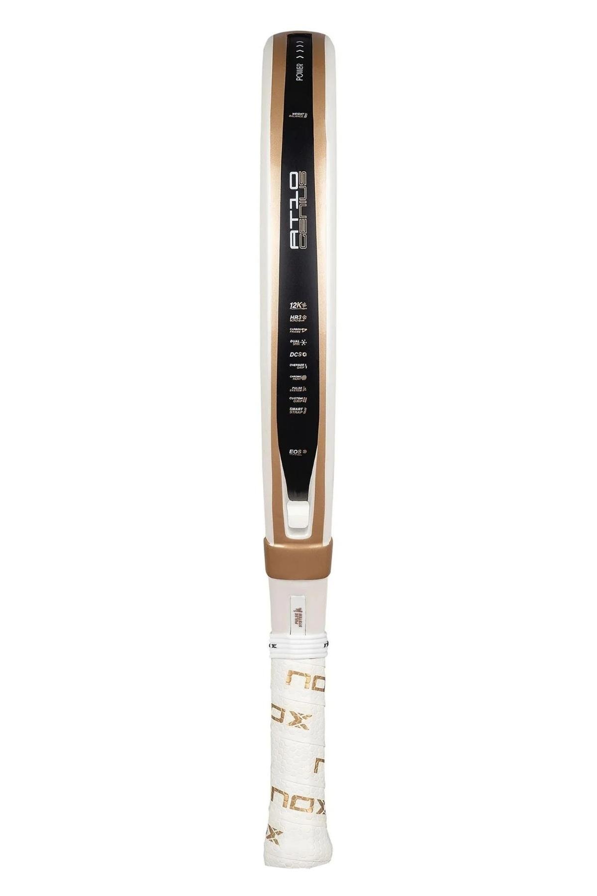 NOX Nox AT10 Genius 12K Alum Xtrem 360-370 gr By Agustin Tapia Padel Tenis Raketi