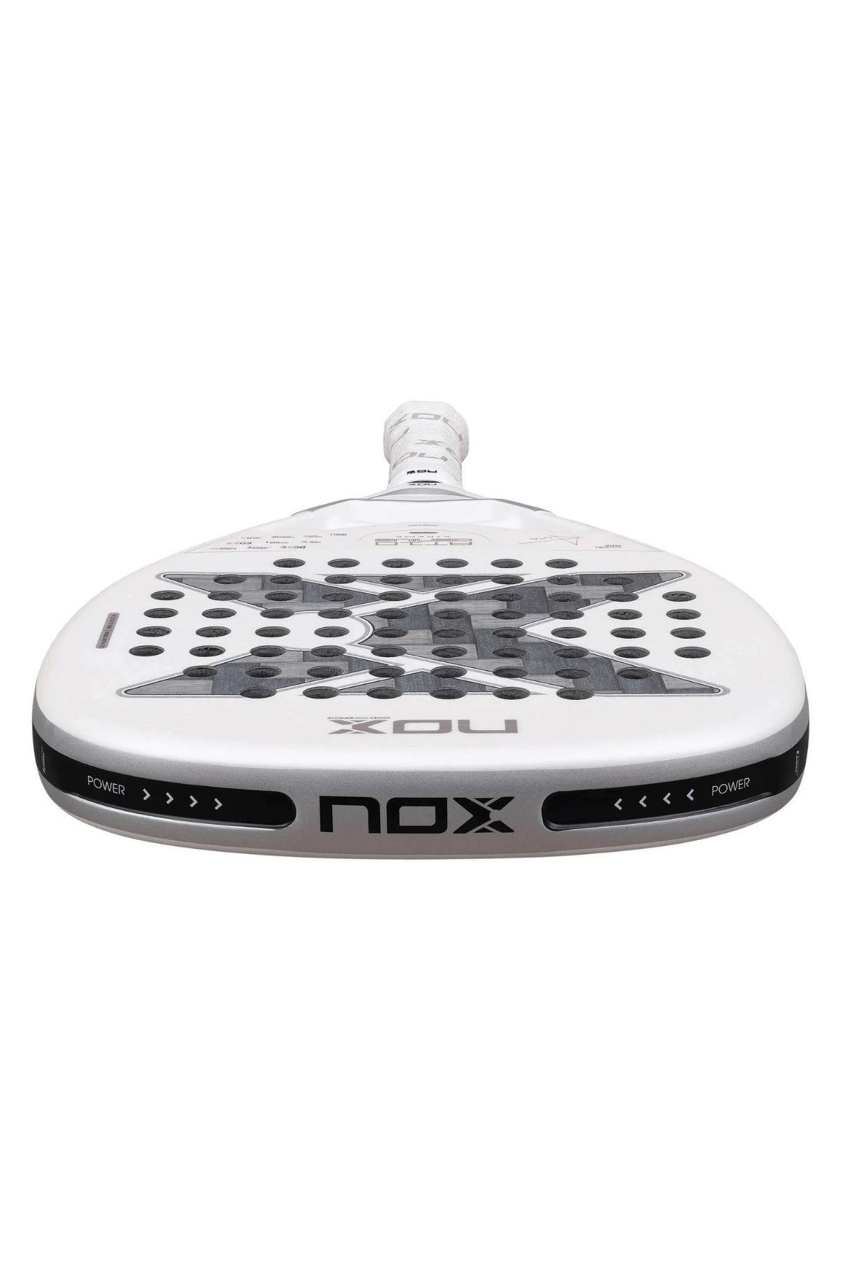 NOX Nox AT10 Genius Attack 12K Alum Xtrem 360-370 gr By Agustin Tapia Padel Tenis Raketi