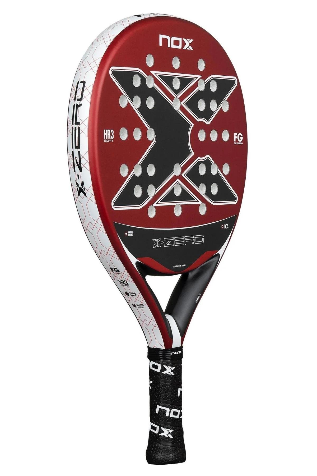 NOX Nox X-Zero Red 350-360 gr  Padel Tenis Raketi