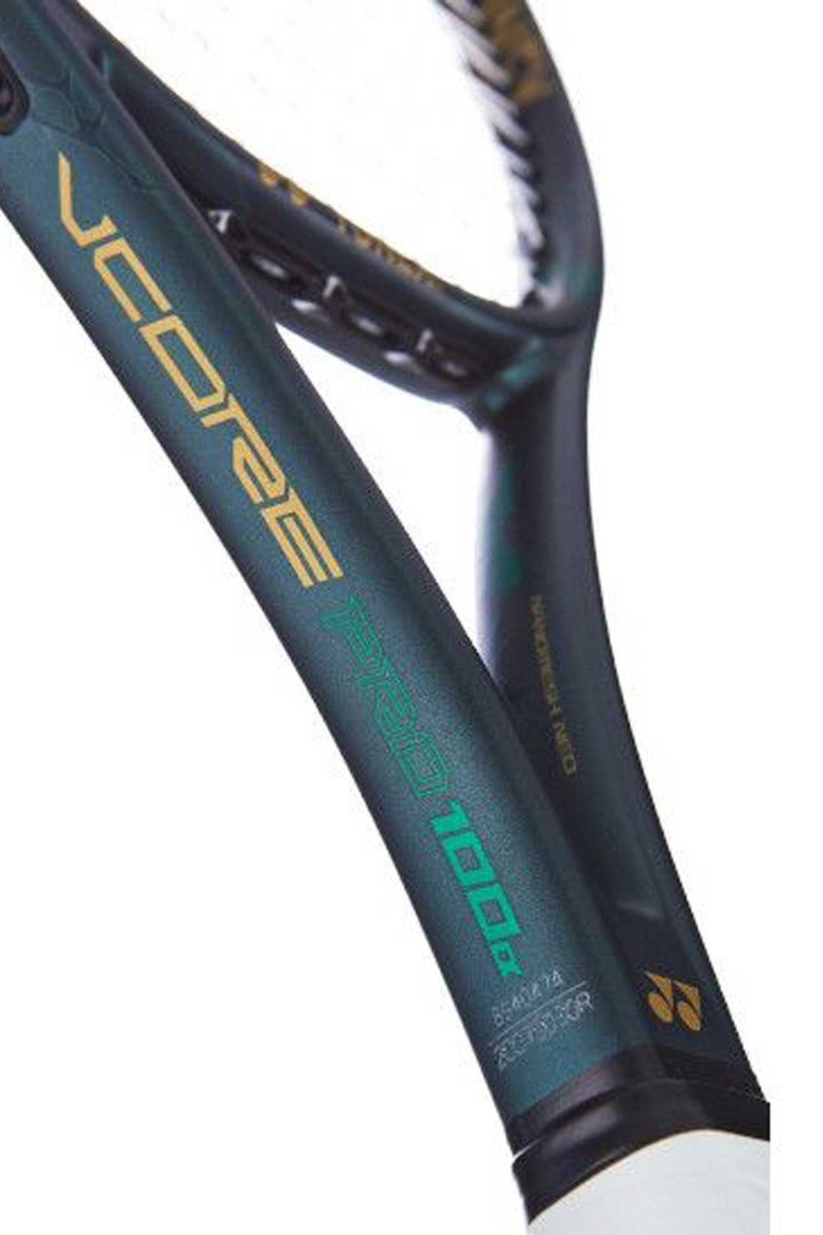 Yonex Yonex VCore Pro 100 Alpha 270 Gr Mat Yeşil L2 Yeyişkin Performans Tenis Raketi (27