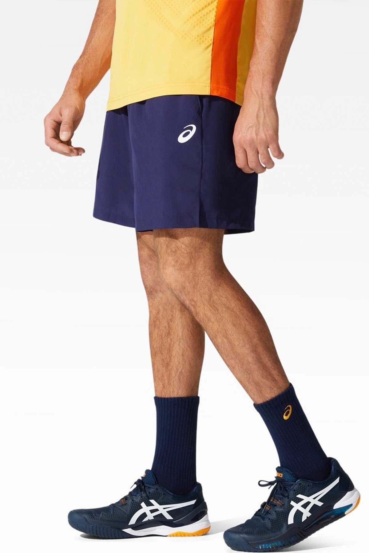 Asics Asics Court 7İN Erkek Tenis Şortu Lacivert