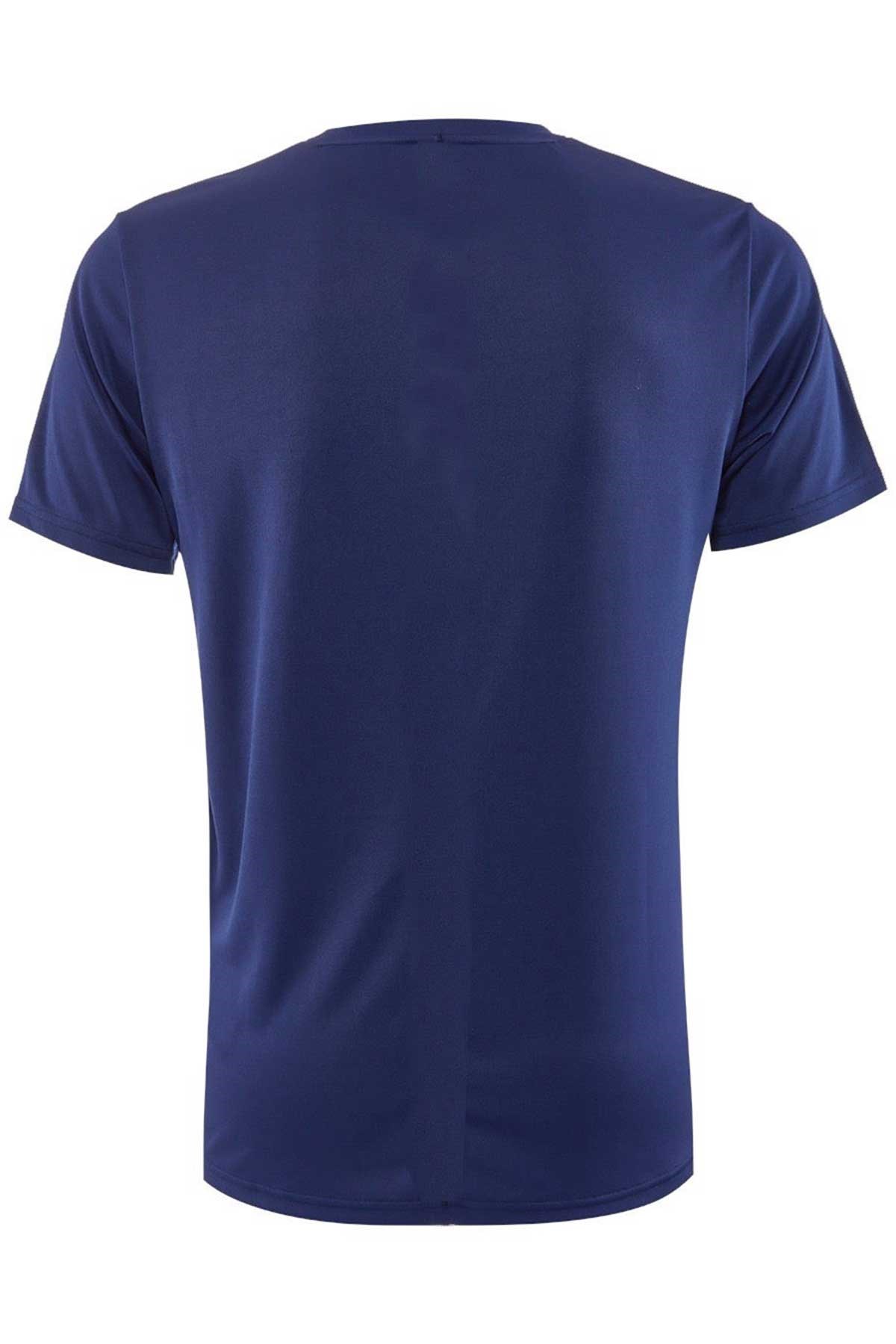 Asics & Onitsuka Tiger Asics Court M Spiral Tee Lacivert Erkek Tenis Tişört