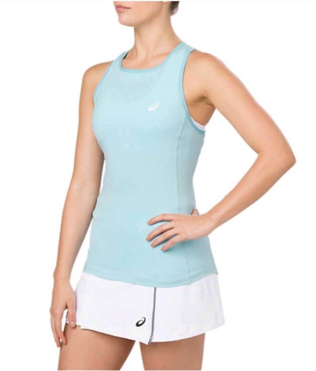 Asics ASICS PORCELEAN BLUE TANK