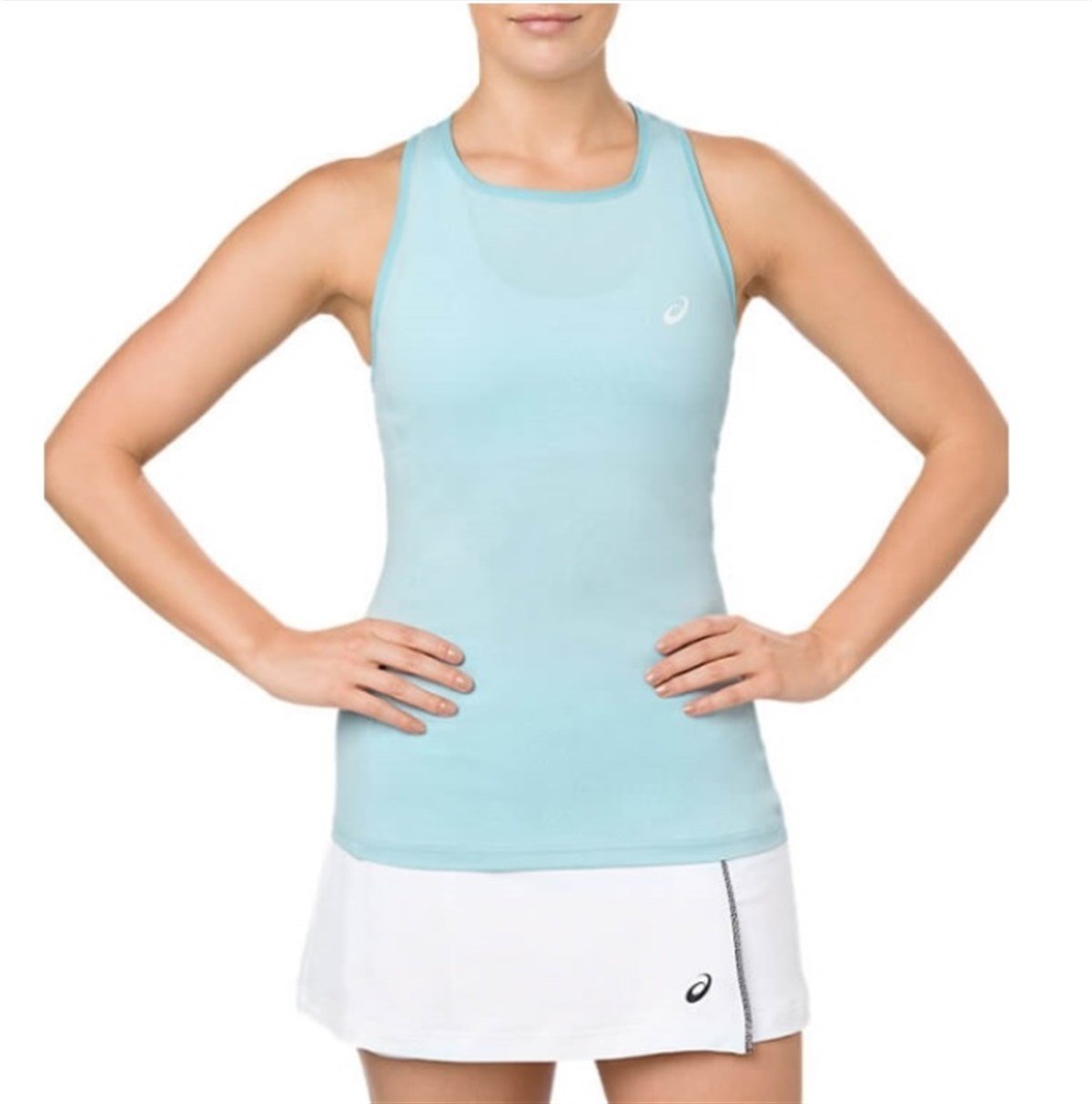 Asics ASICS PORCELEAN BLUE TANK