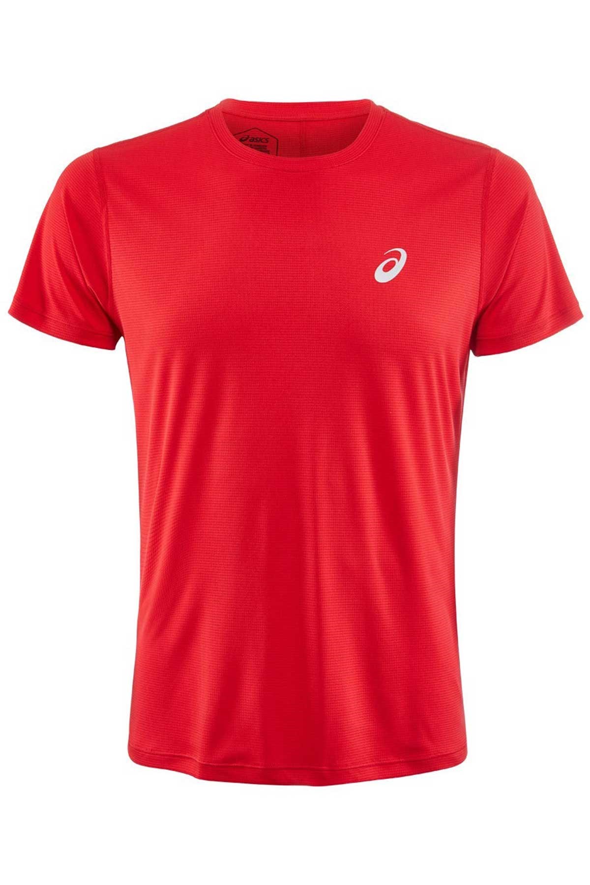 Asics & Onitsuka Tiger Asics Silver SS Top Kırmızı Erkek Tenis Tişört
