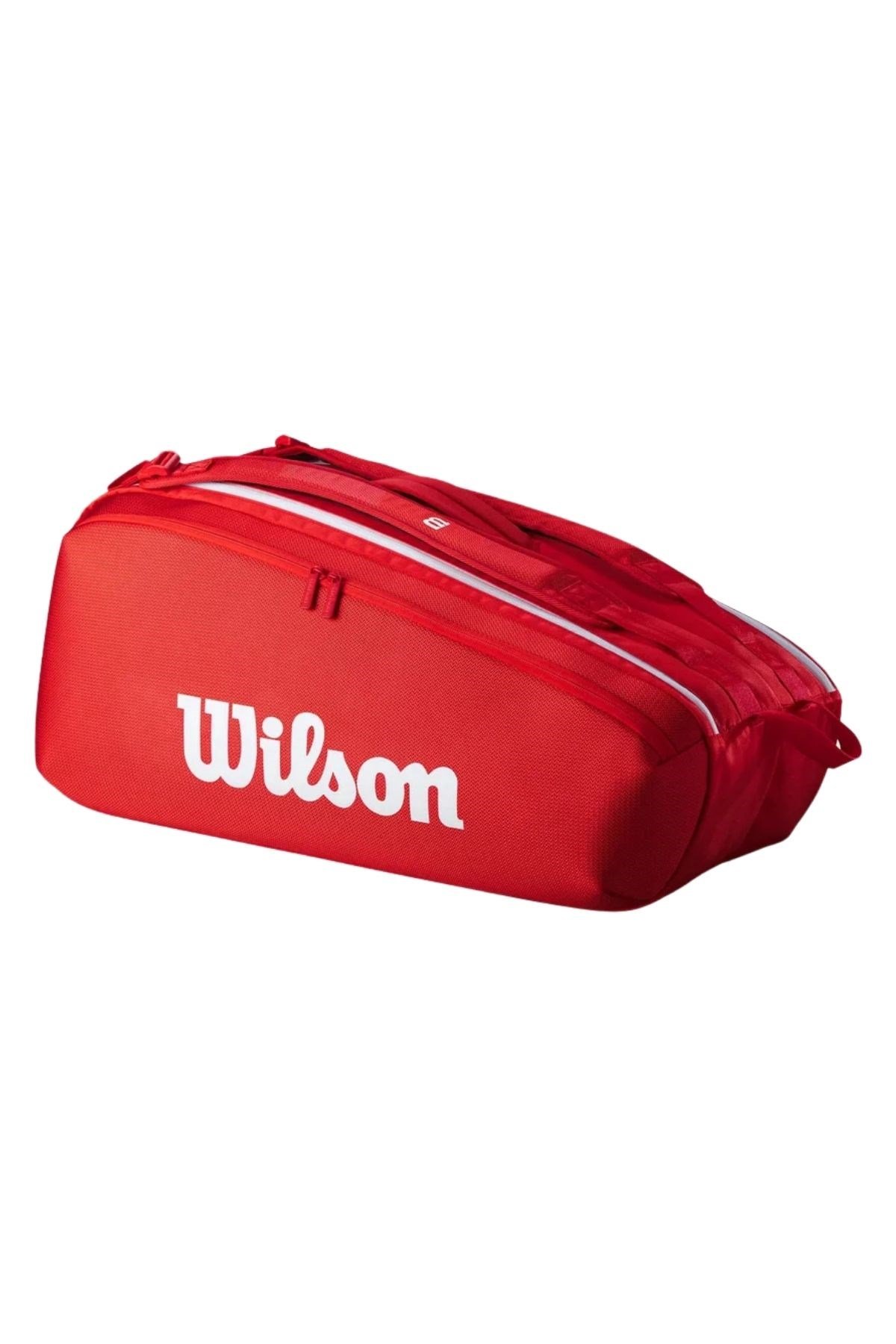 Wilson Wilson Super Tour Red 9PK Tenis Raket Çantası