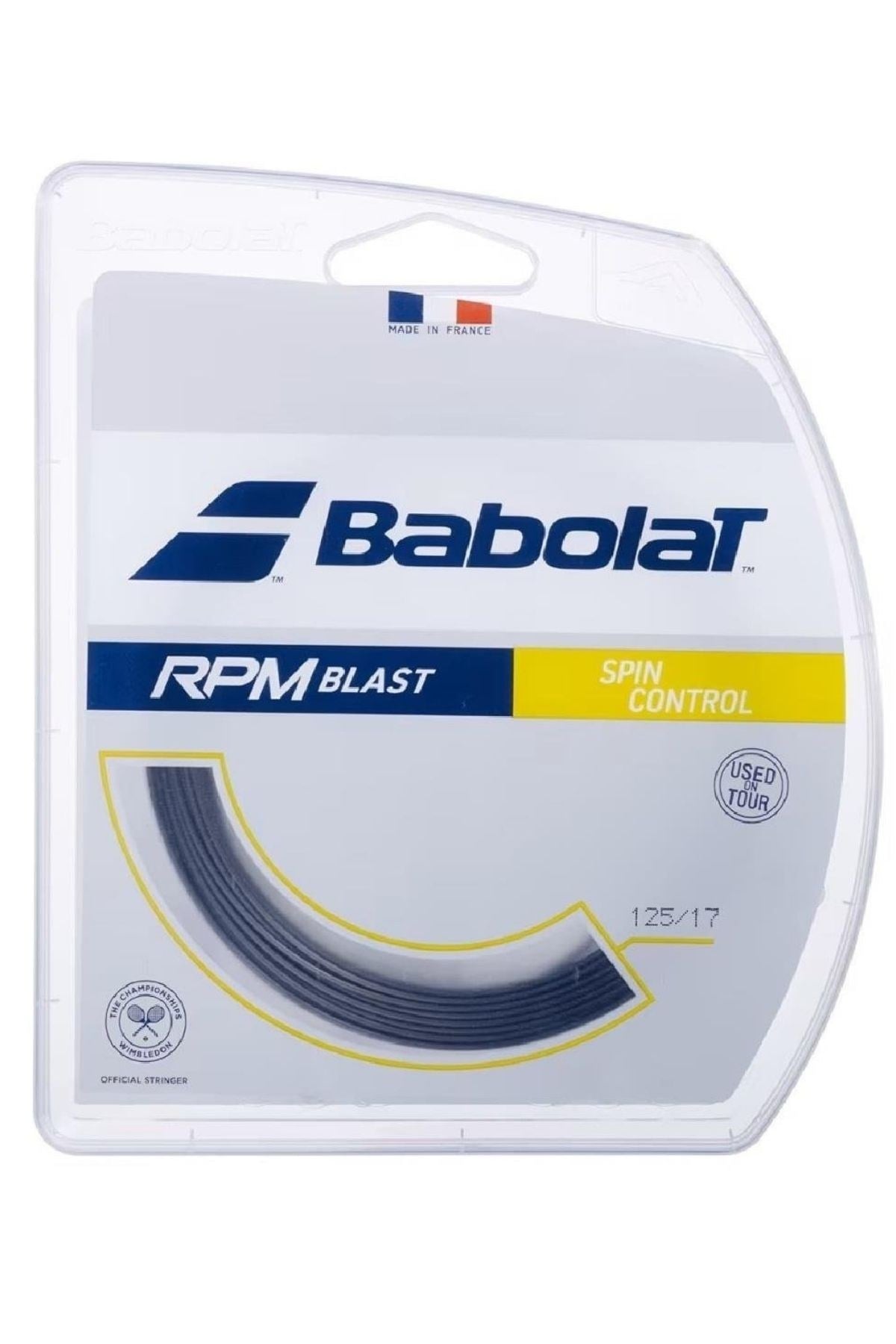 Babolat Babolat RPM Blast 1.25 mm 12M Siyah Kordaj Teli