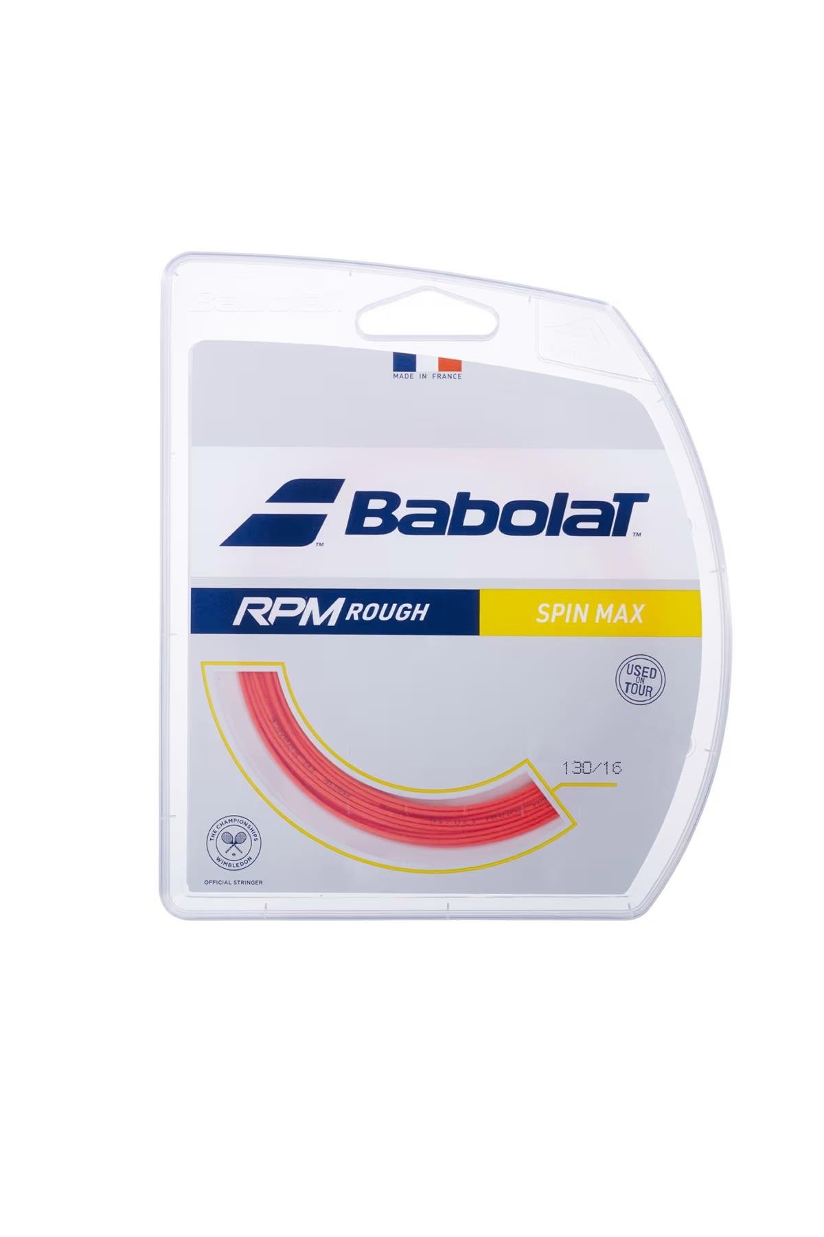 Babolat Babolat RPM Rough 1.25 mm 12M Kırmızı Kordaj Teli