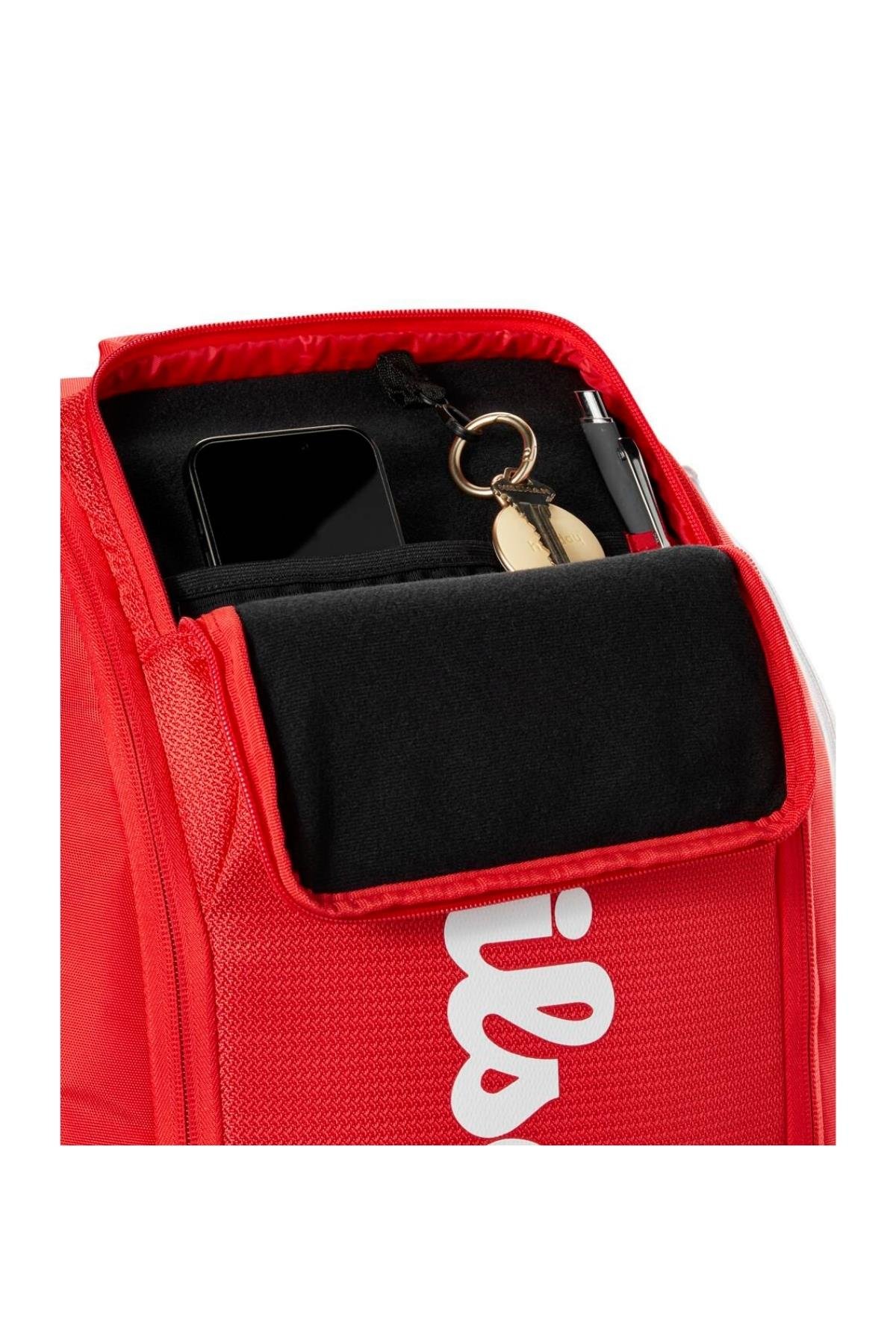Wilson Wilson Super Tour Backpack Kırmızı Tenis Sırt Çantası