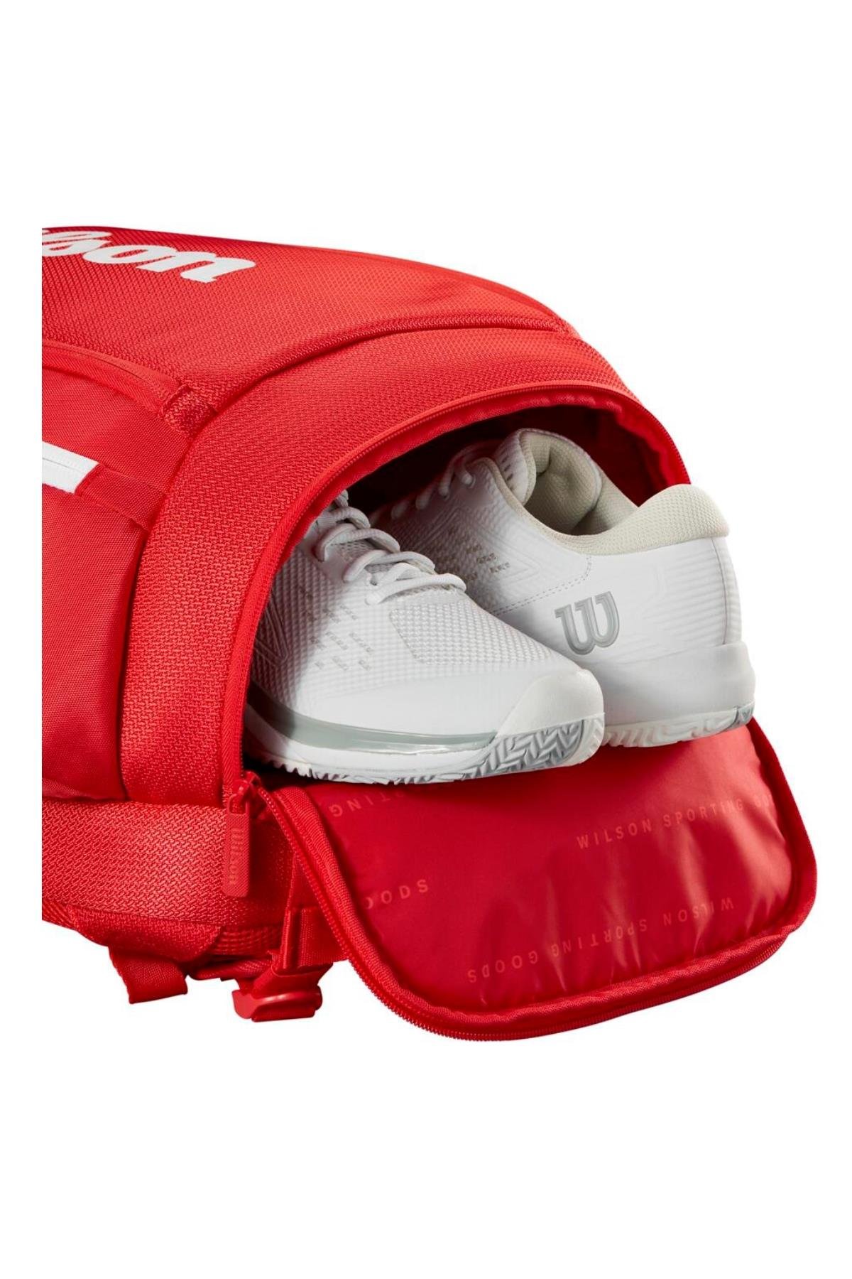 Wilson Wilson Super Tour Backpack Kırmızı Tenis Sırt Çantası