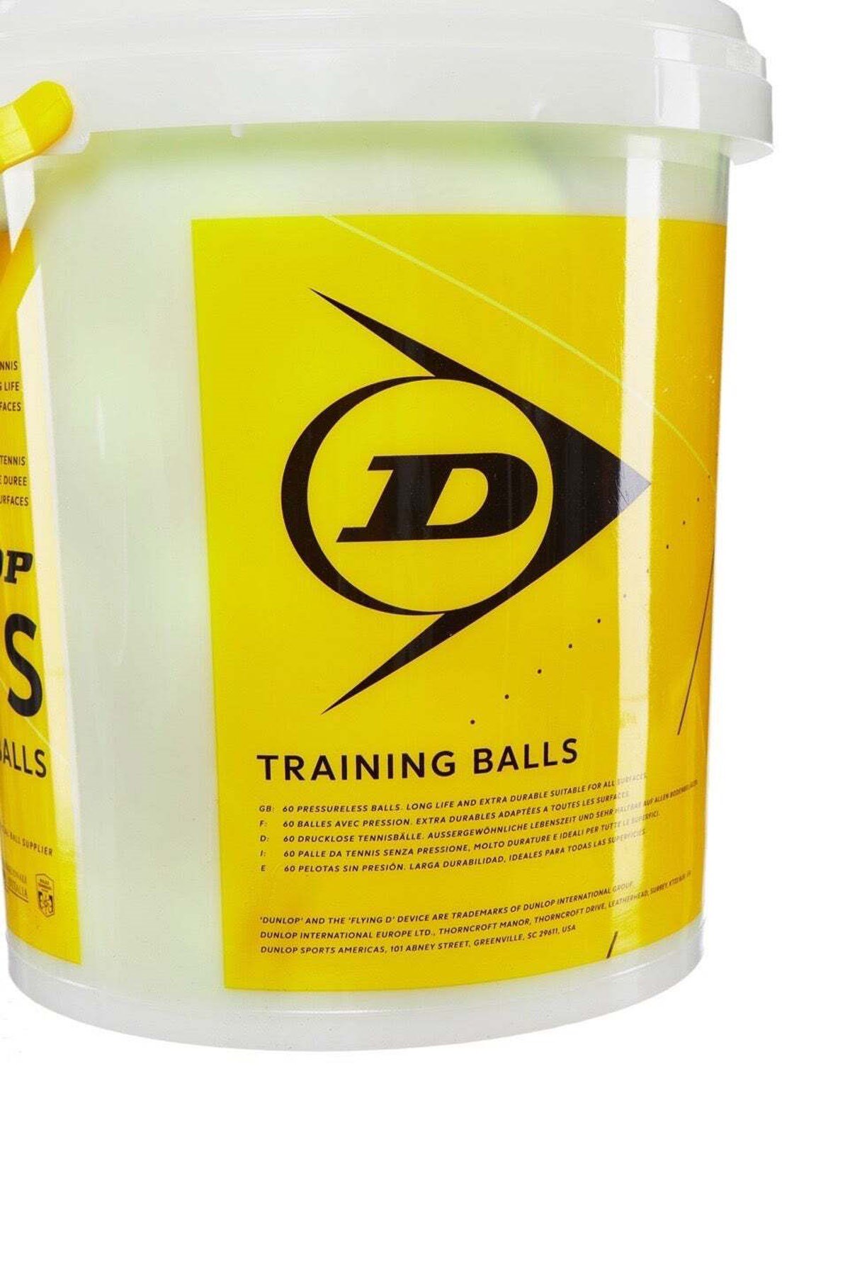 Dunlop Dunlop TB Training 60 lı Kova Yetişkin Tenis Topu