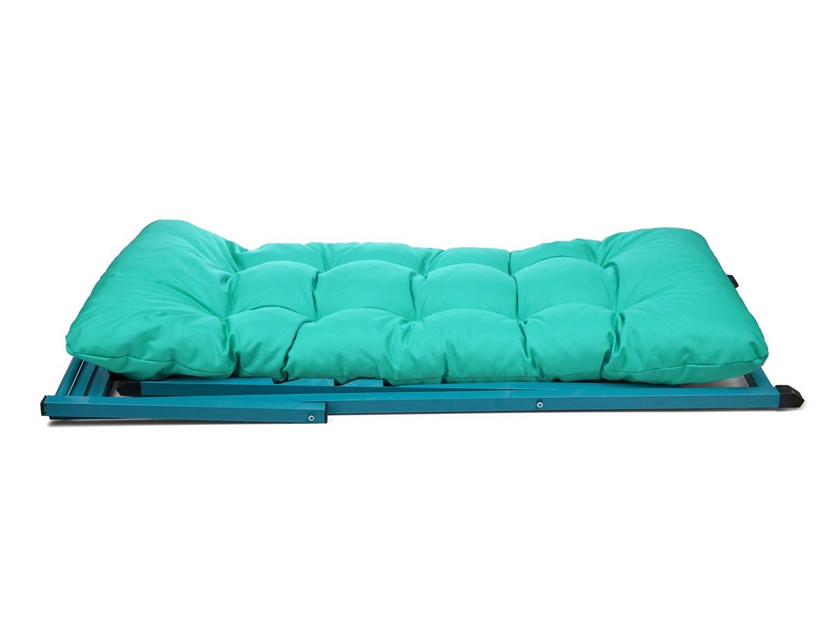 Minderli - Mattras Şezlong Seti Bahçe&balkon&teras&plaj Katlanır Ikili Set -4 Şezlong 1 Sehpa
