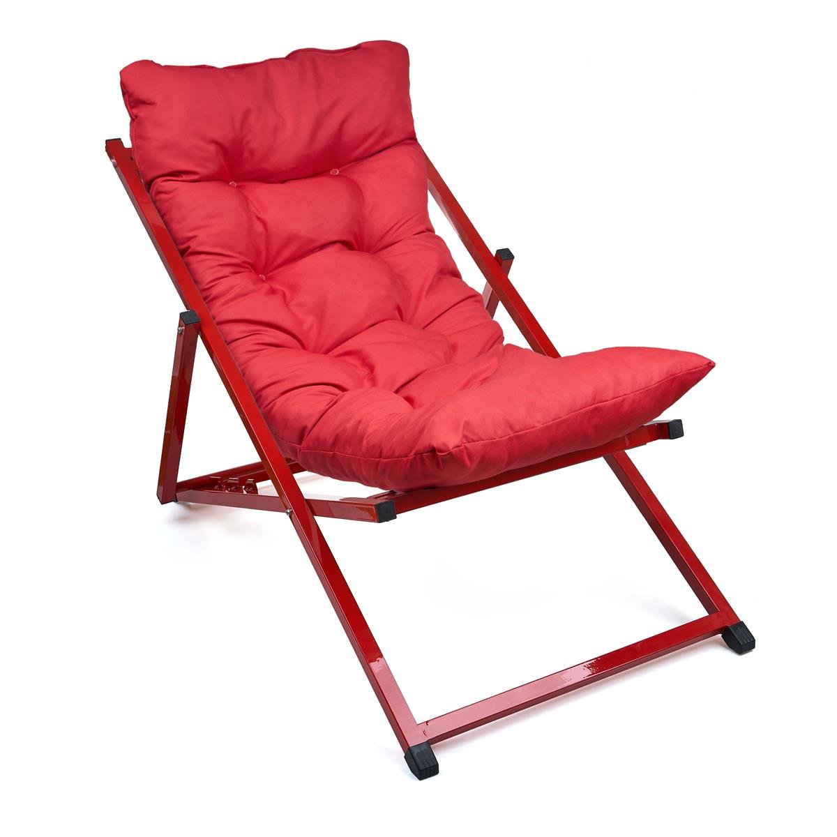 Minderli - Tabbo Şezlong Seti Bahçe&balkon&teras&plaj Katlanır Ikili Set -4 Şezlong 1 Sehpa