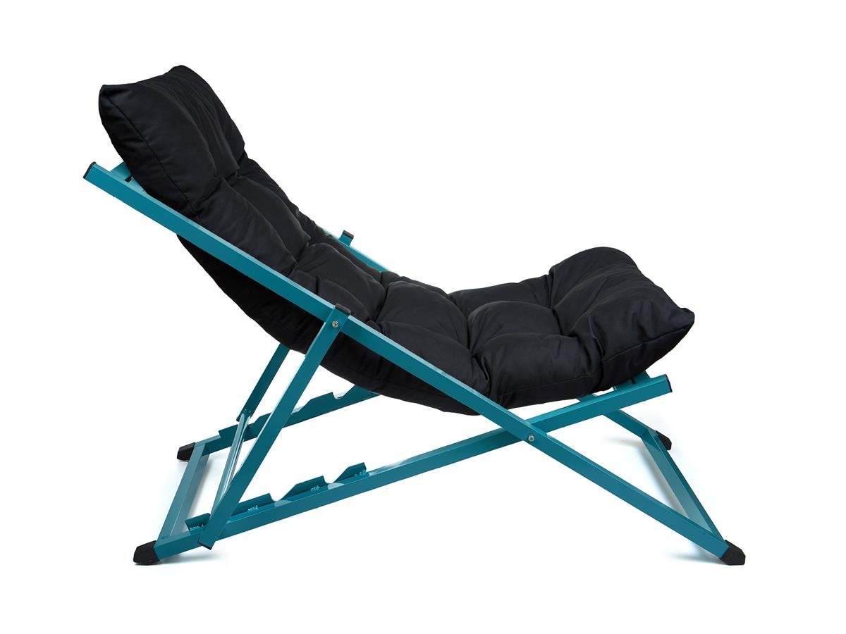 Minderli - tas Şezlong Seti Bahçe&balkon&teras&plaj Katlanır Set - 1 Şezlong 1sehpa