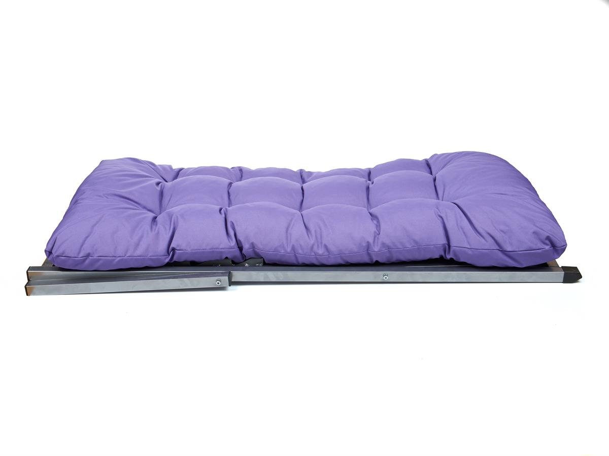 Minderli - Zet Şezlong Seti Bahçe&balkon&teras&plaj Katlanır Set - 1 Şezlong 1sehpa