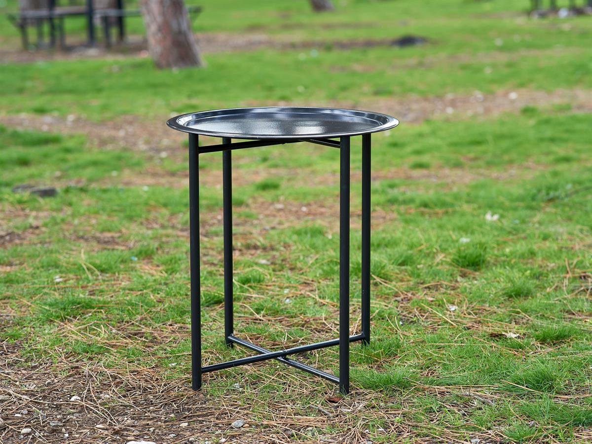 Minderli - Zeta Şezlong Seti Bahçe&balkon&teras&plaj Katlanır Ikili Set - 2 Şezlong 1 Sehpa