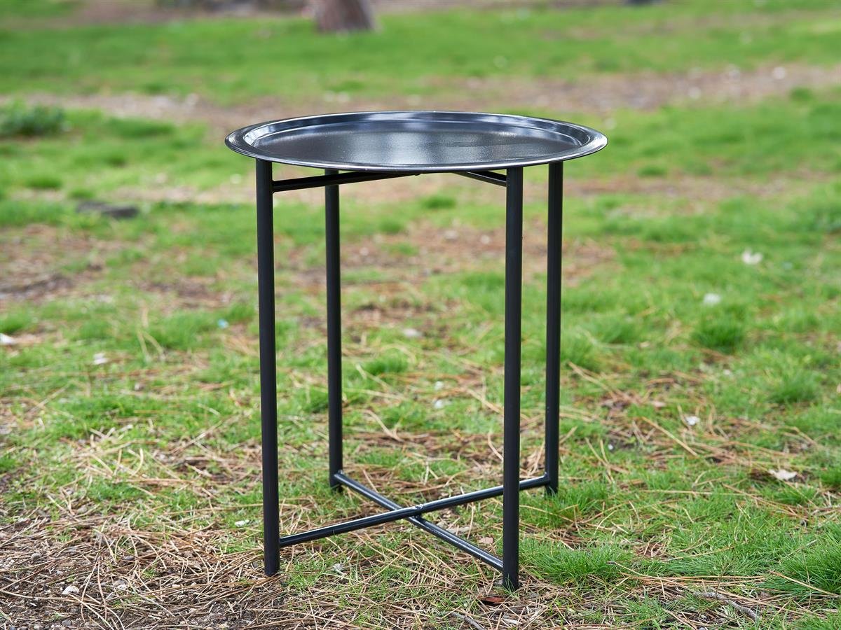 Minderli - Zeta Şezlong Seti Bahçe&balkon&teras&plaj Katlanır Ikili Set - 2 Şezlong 1 Sehpa