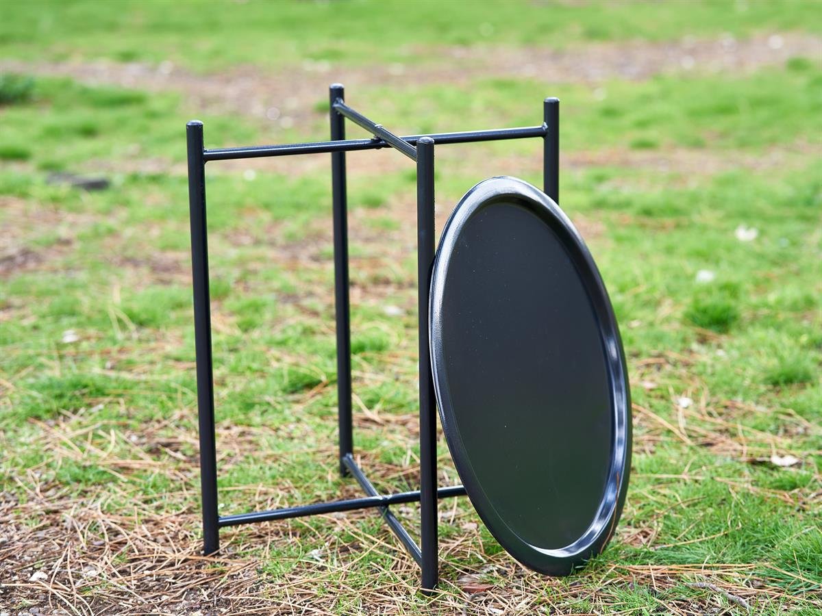 Minderli - Zeta Şezlong Seti Bahçe&balkon&teras&plaj Katlanır Ikili Set - 2 Şezlong 1 Sehpa