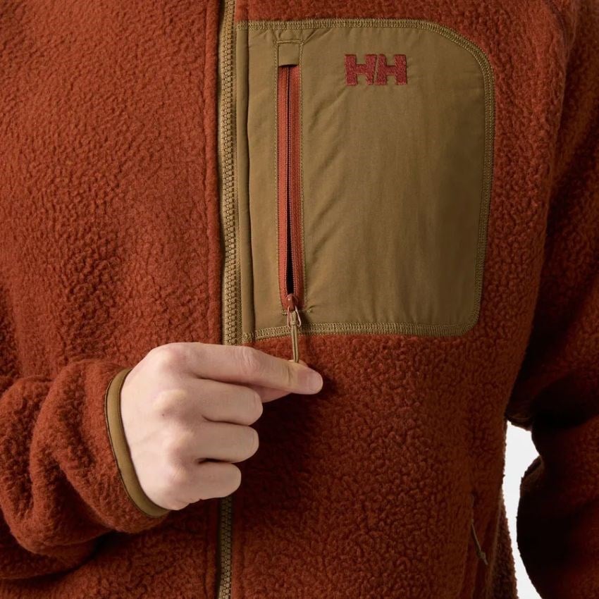  Helly Hansen  Panorama Pile Block Jacket Erkek Polar HHA.49460.HHA.301