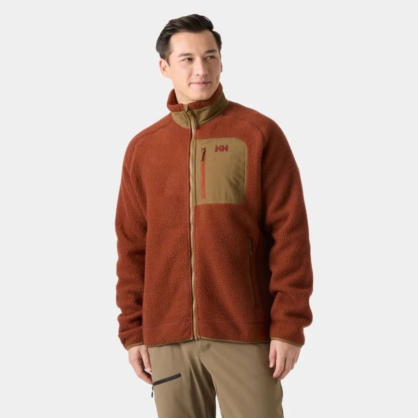  Helly Hansen  Panorama Pile Block Jacket Erkek Polar HHA.49460.HHA.301