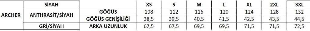 2AS Archer Erkek Down Yelek Antrasit Siyah 2ASARVMCNFW23ANTB