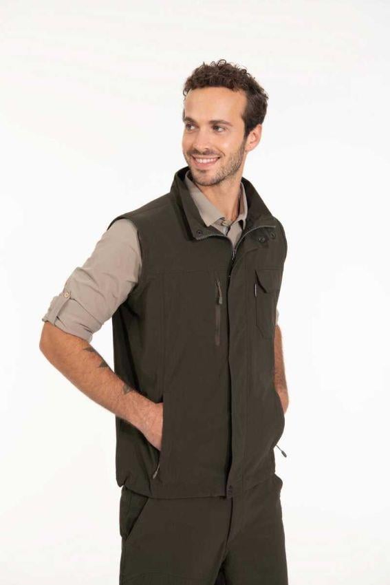 2AS Stobia II. Erkek Yelek Haki Yeşil