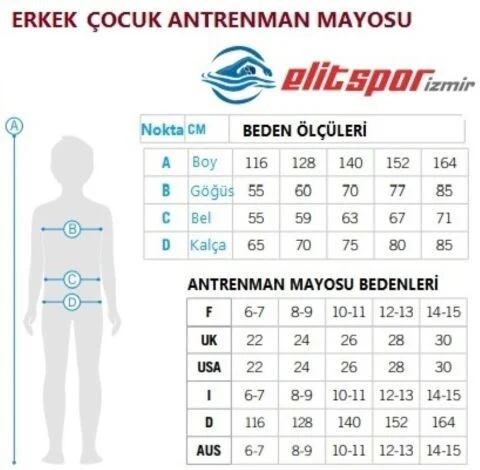 Arena B Wave Swim Jammer Erkek Çocuk Yüzücü Mayosu 011810800
