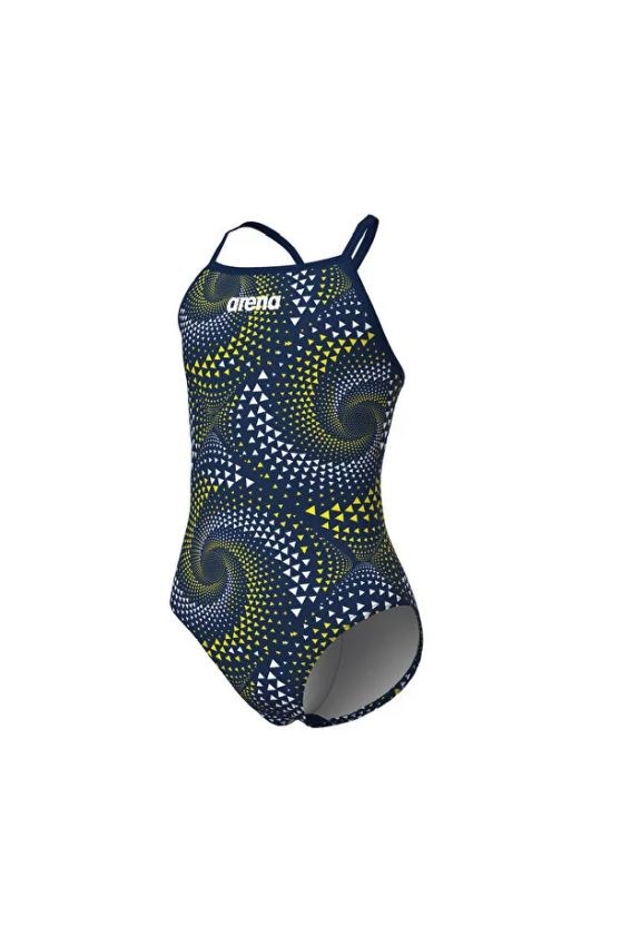 Arena G Fireflow Swimsuit Lighttdrop Back Çok Renkli Kız Çocuk Mayosu 010406100